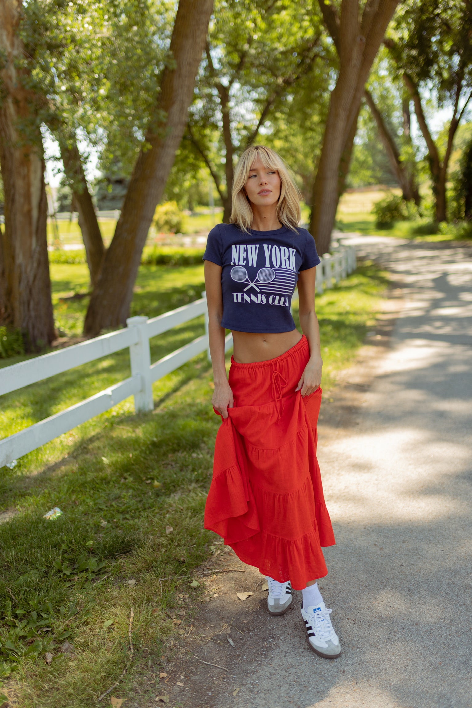 Renae Tiered Maxi Skirt