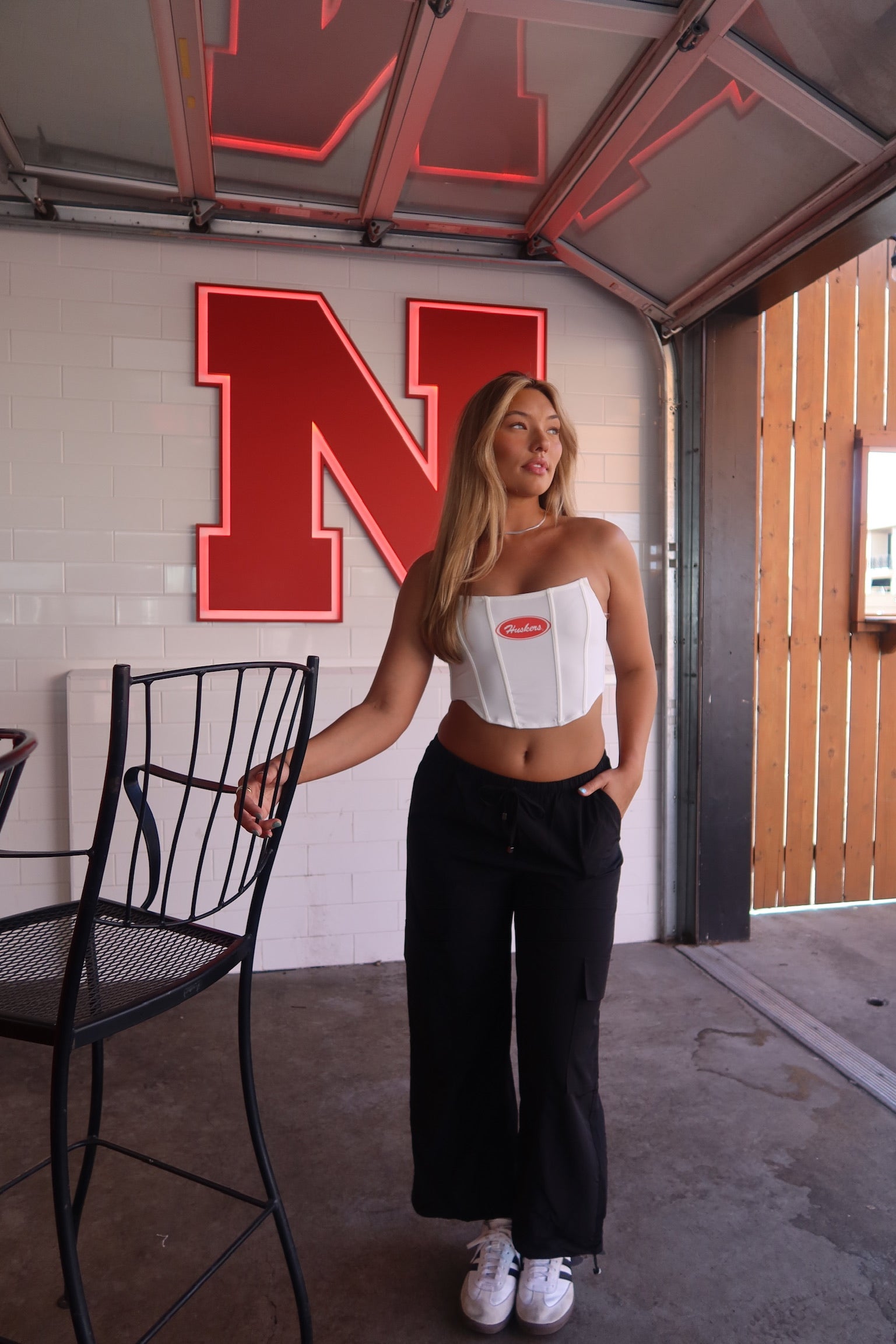 Huskers Strapless Corset