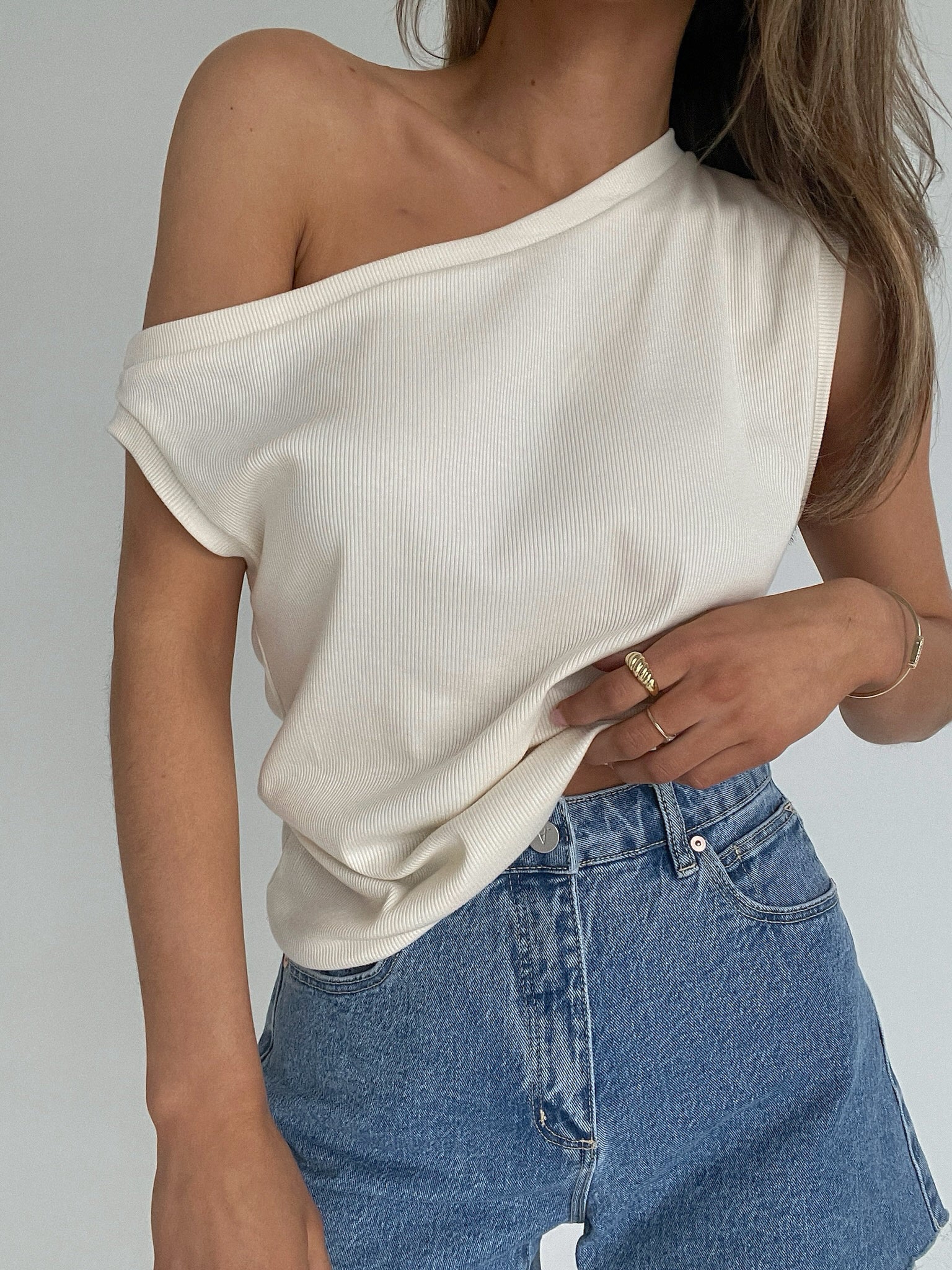 Selena One Shoulder Top