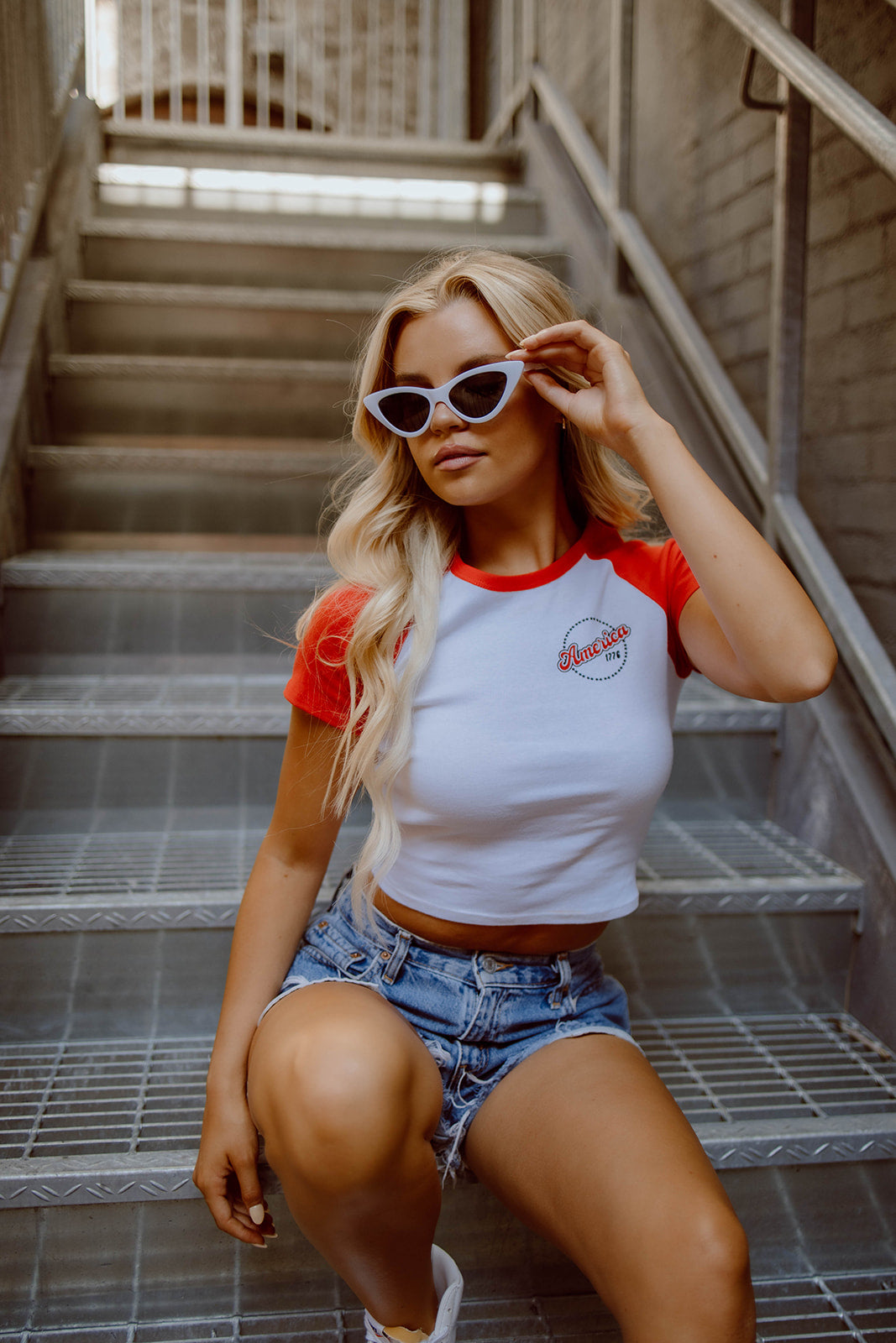 America Baseball Tee