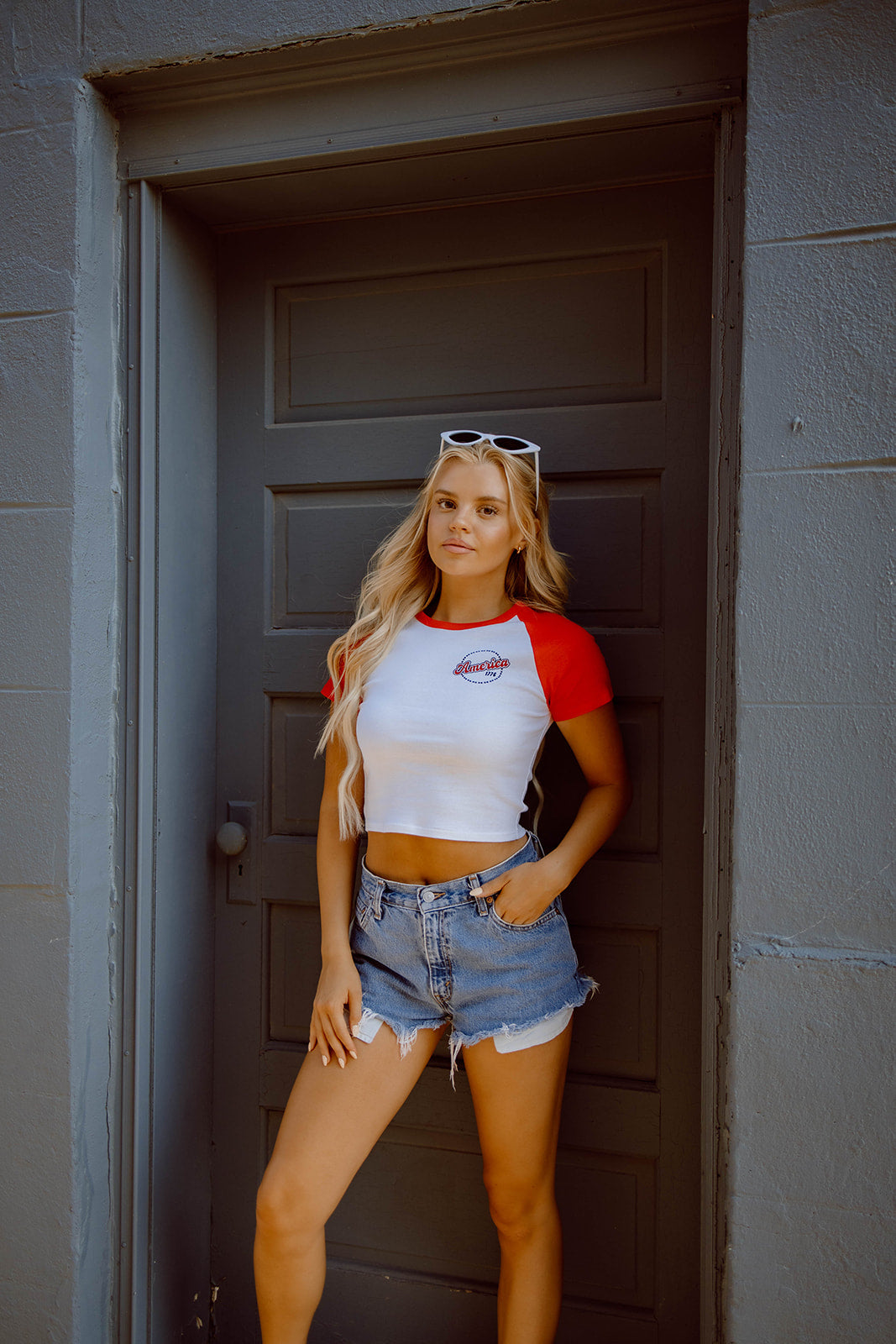 America Baseball Tee