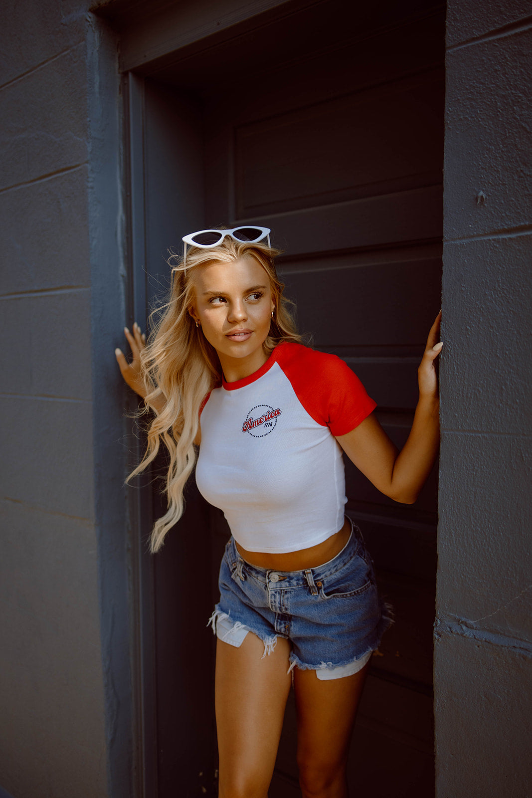 America Baseball Tee