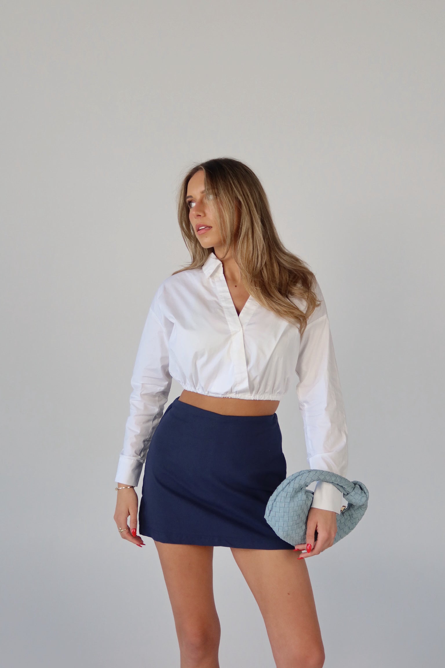Zaria Collared Top