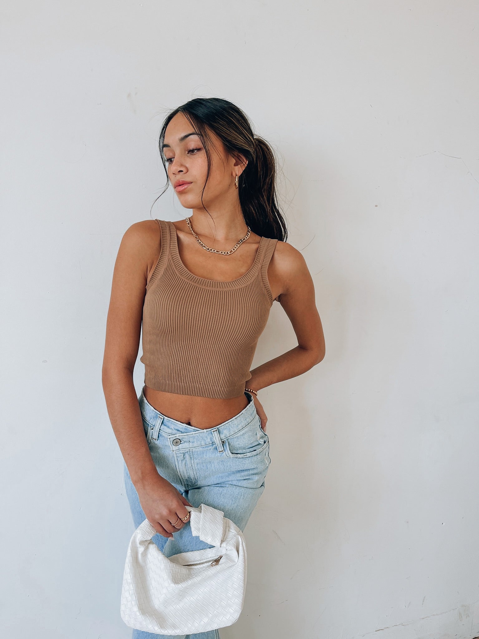 SALE :Milly Ribbed Seamless Tank