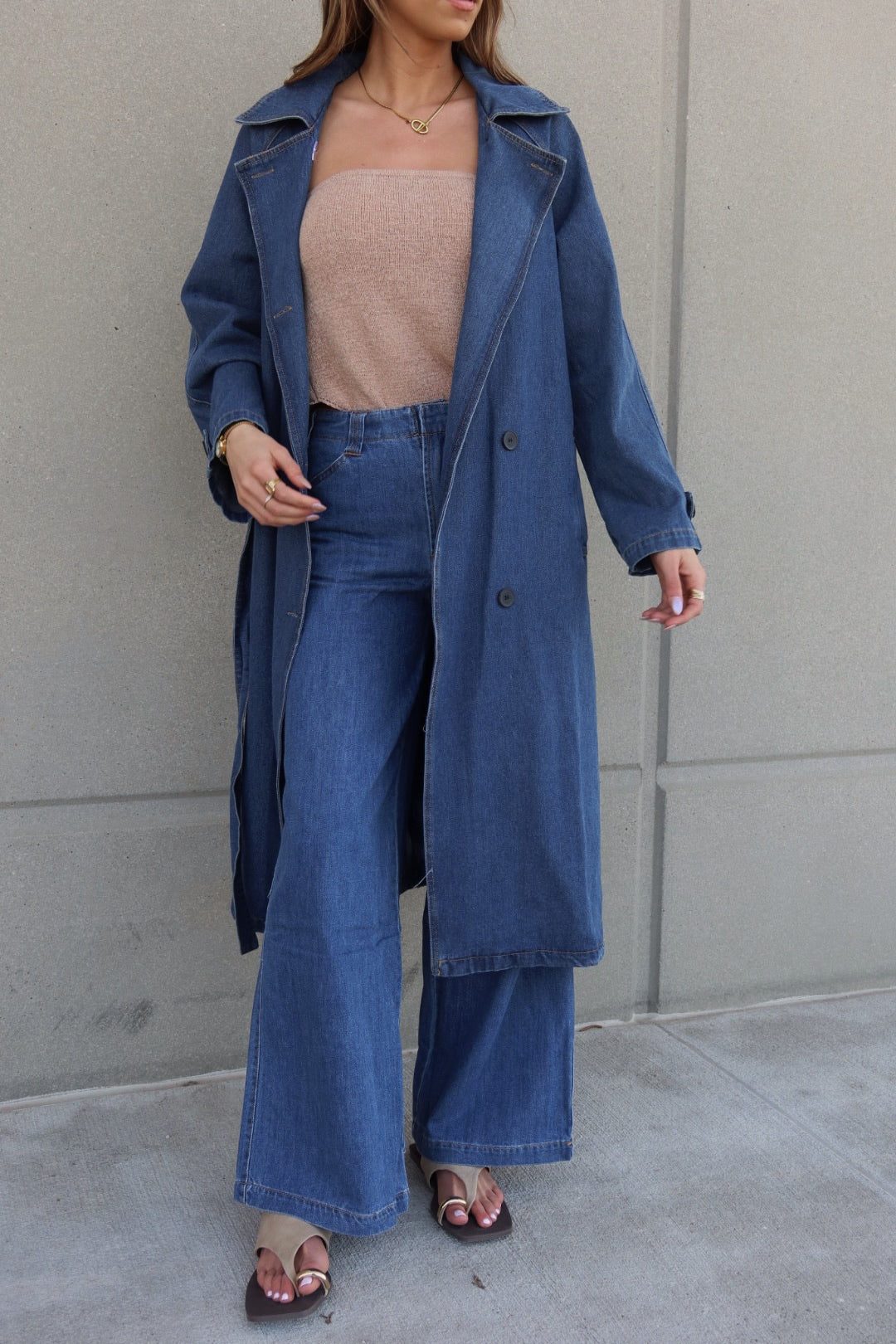 Indie Denim Trench
