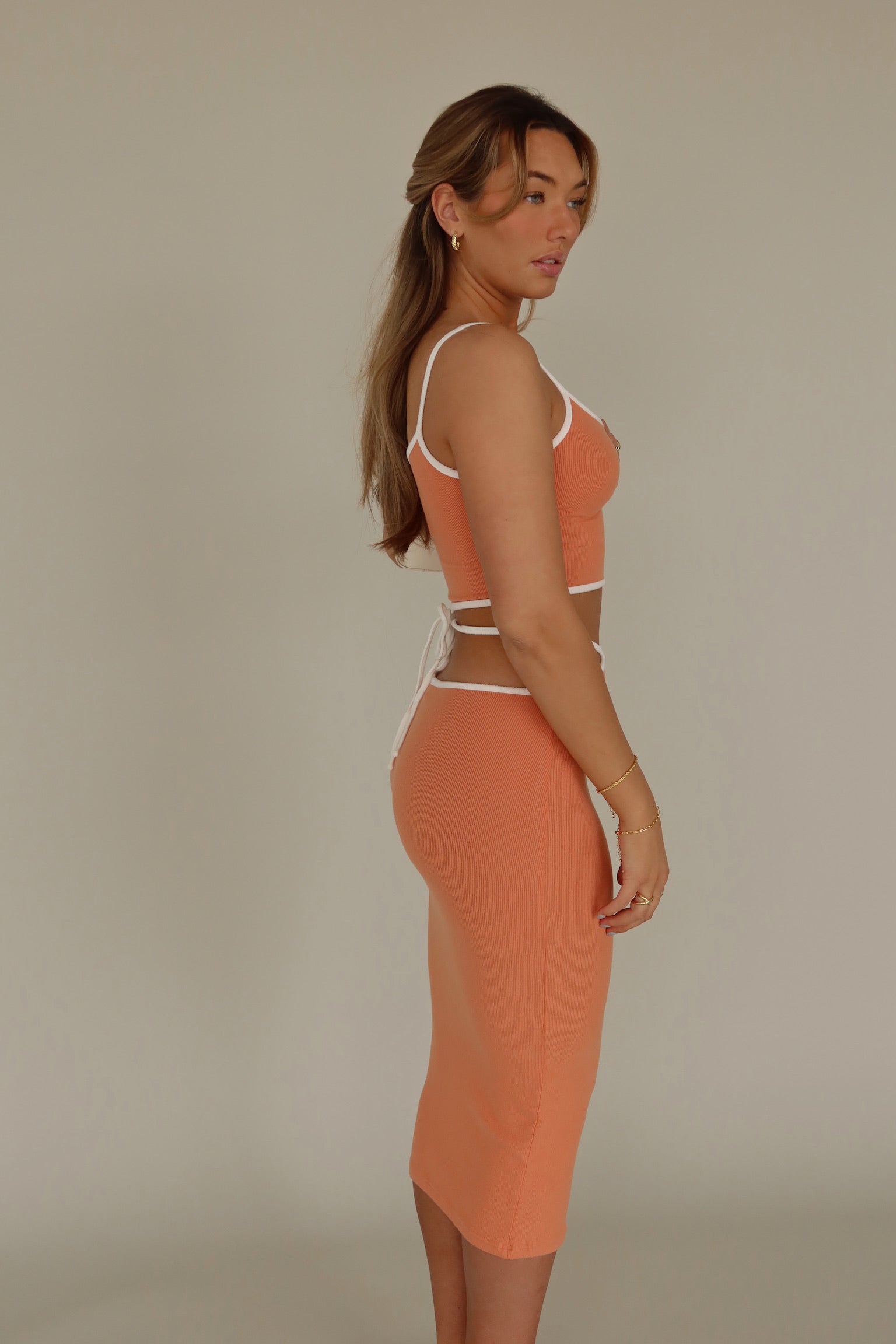 SALE :California Dreams Midi Skirt Set