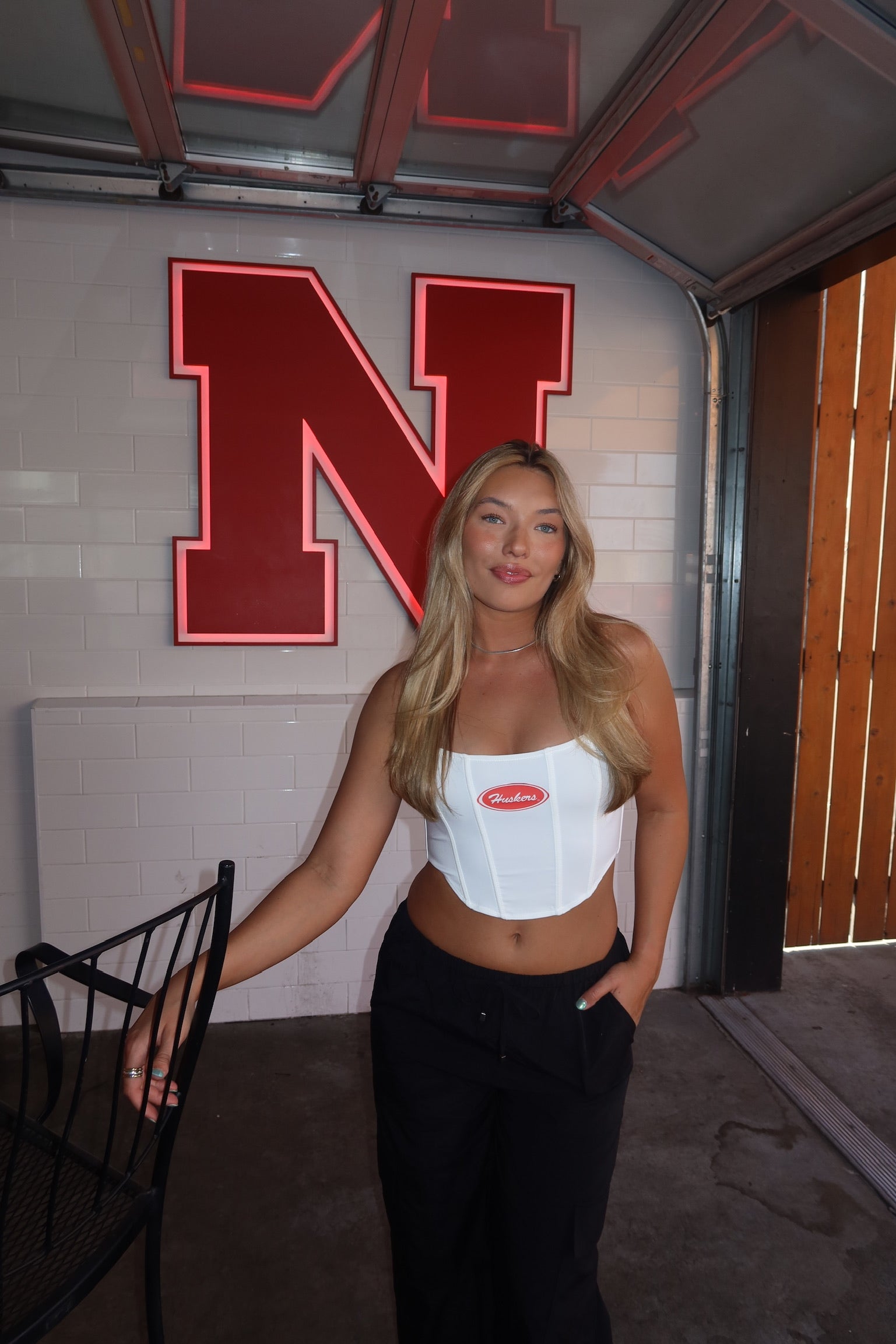 Huskers Strapless Corset