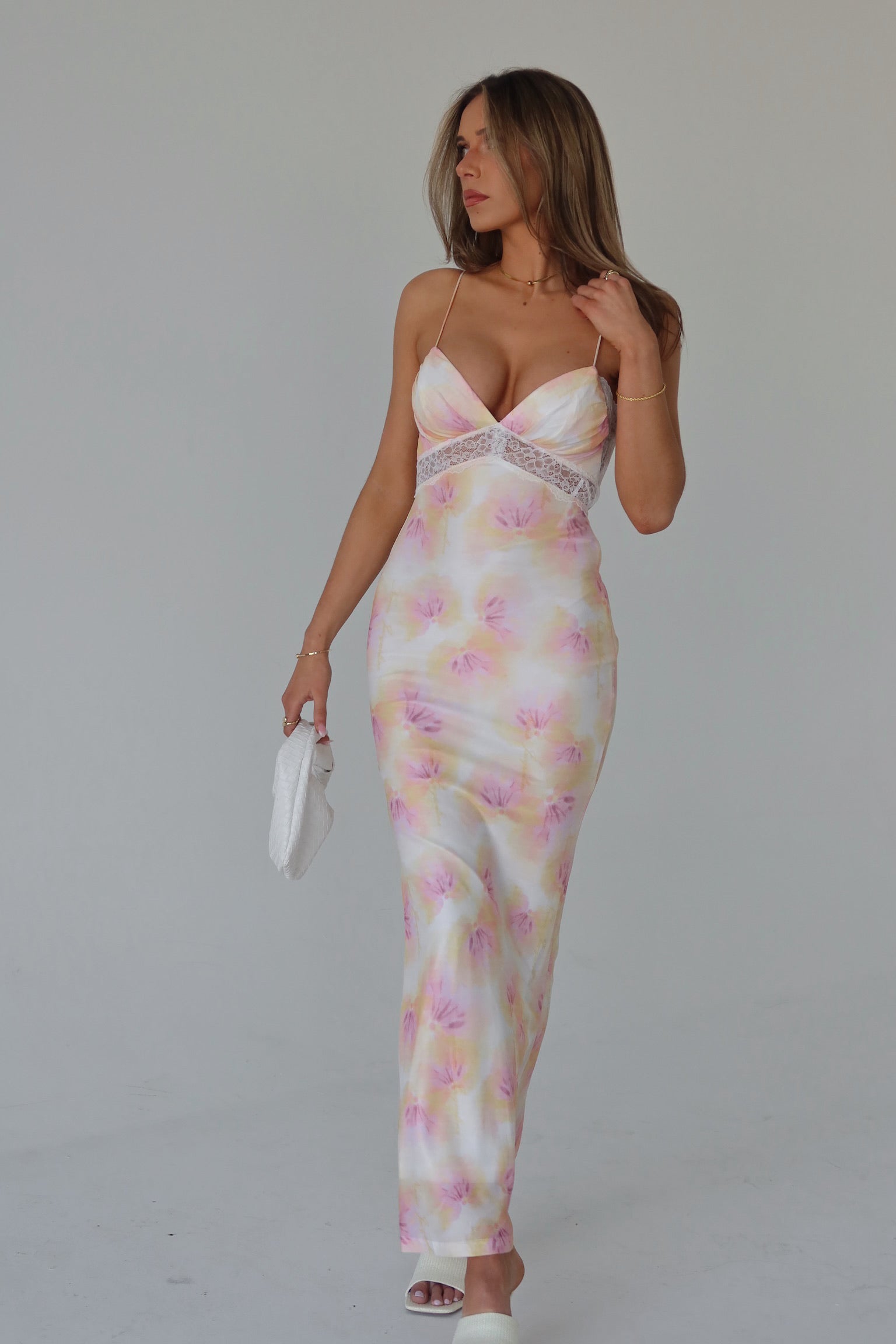 Florence Floral Midi Dress