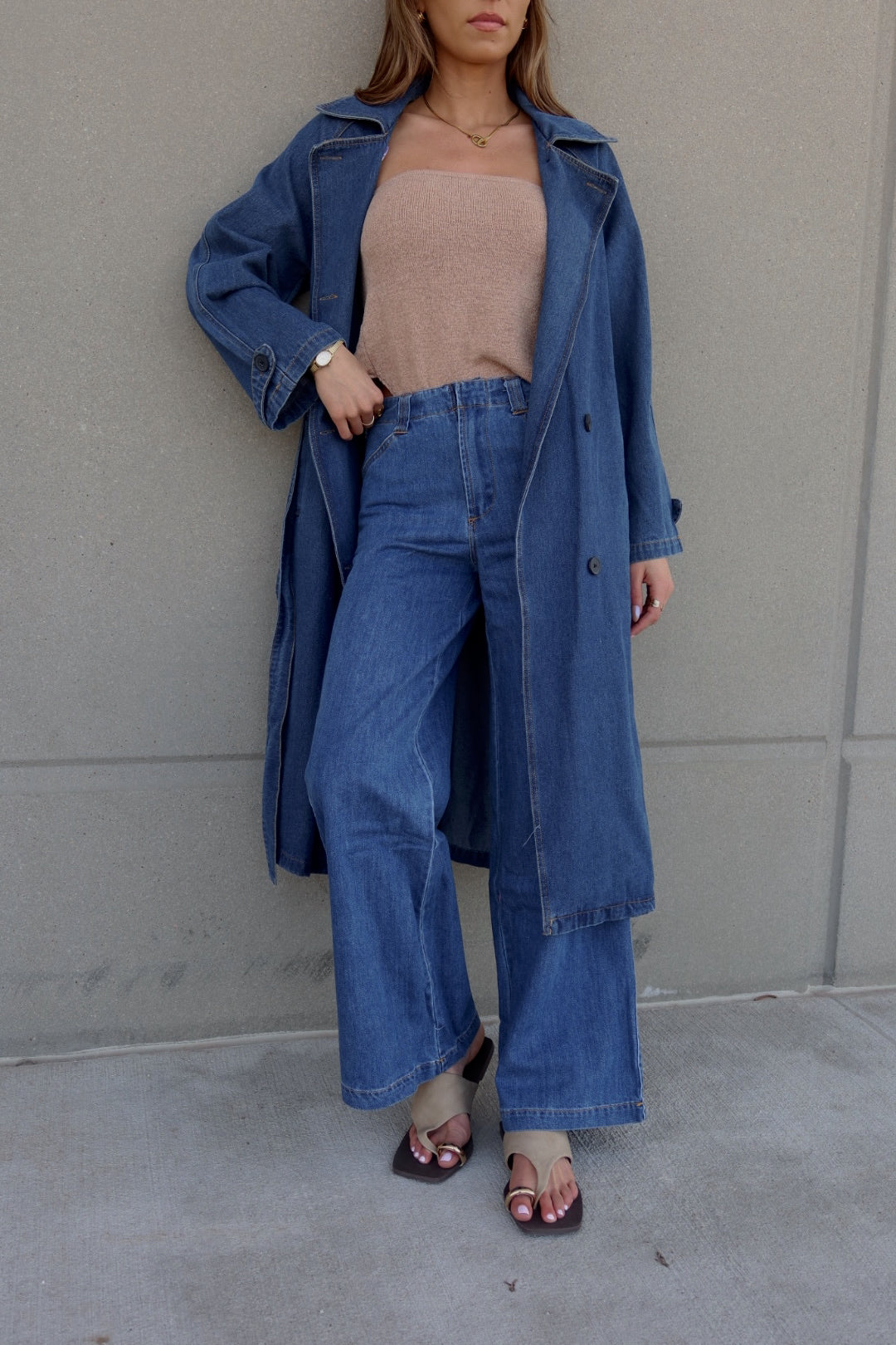 Indie Denim Trench