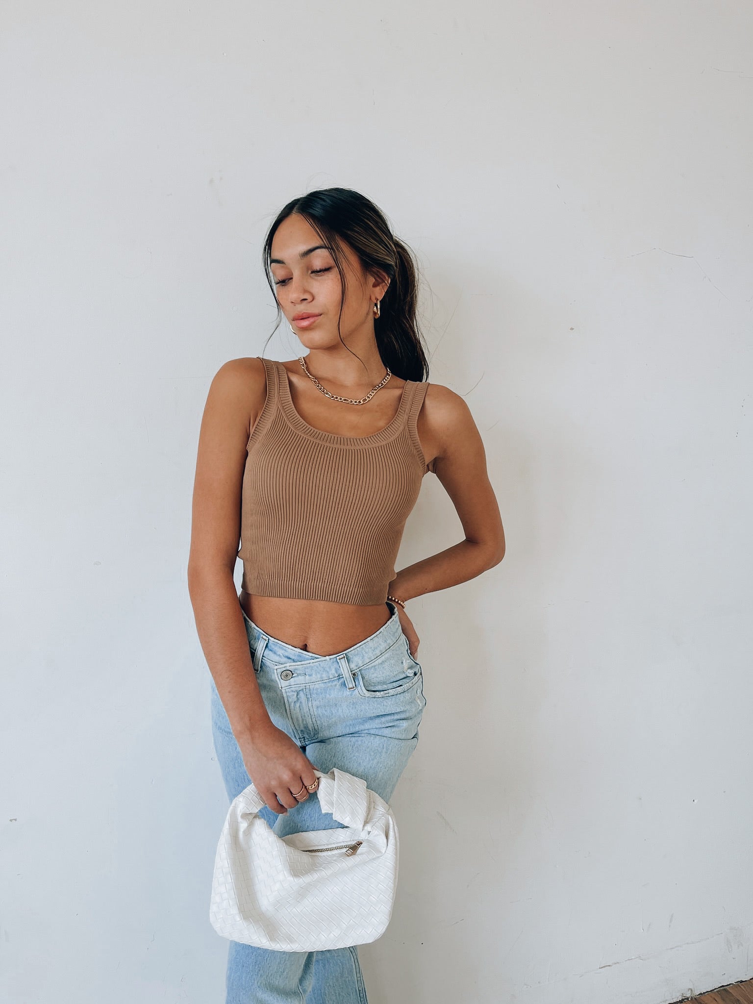 SALE :Milly Ribbed Seamless Tank