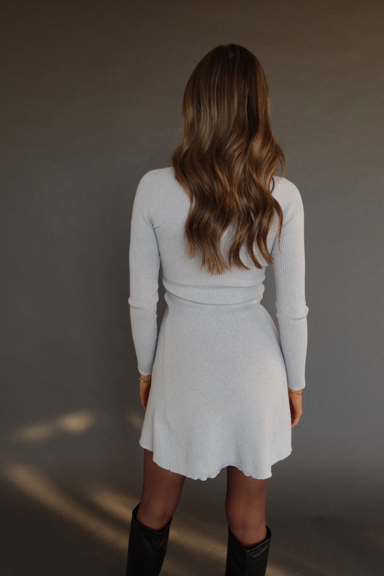RESTOCKED :Lainey Long Sleeved Mini Dress