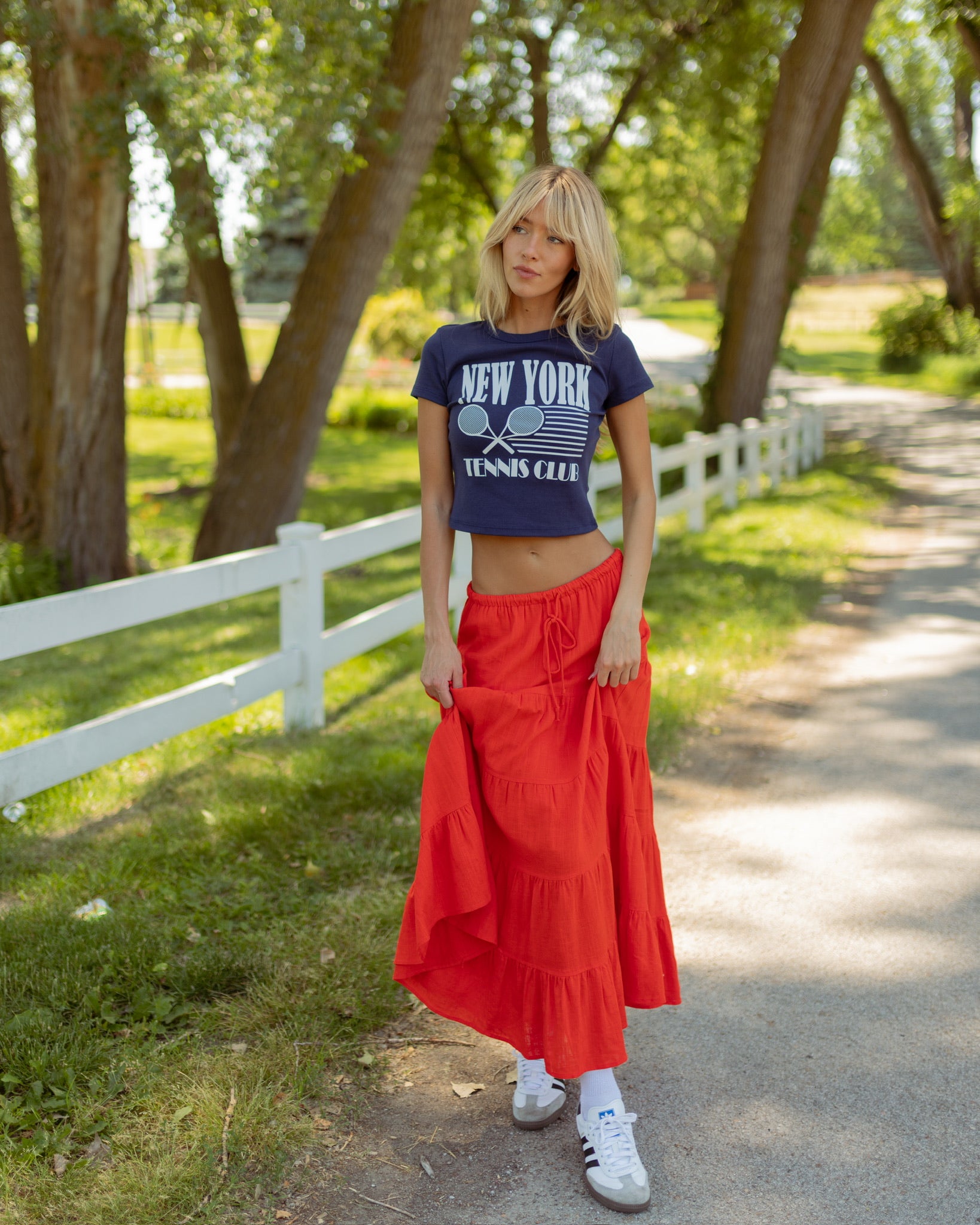 Renae Tiered Maxi Skirt
