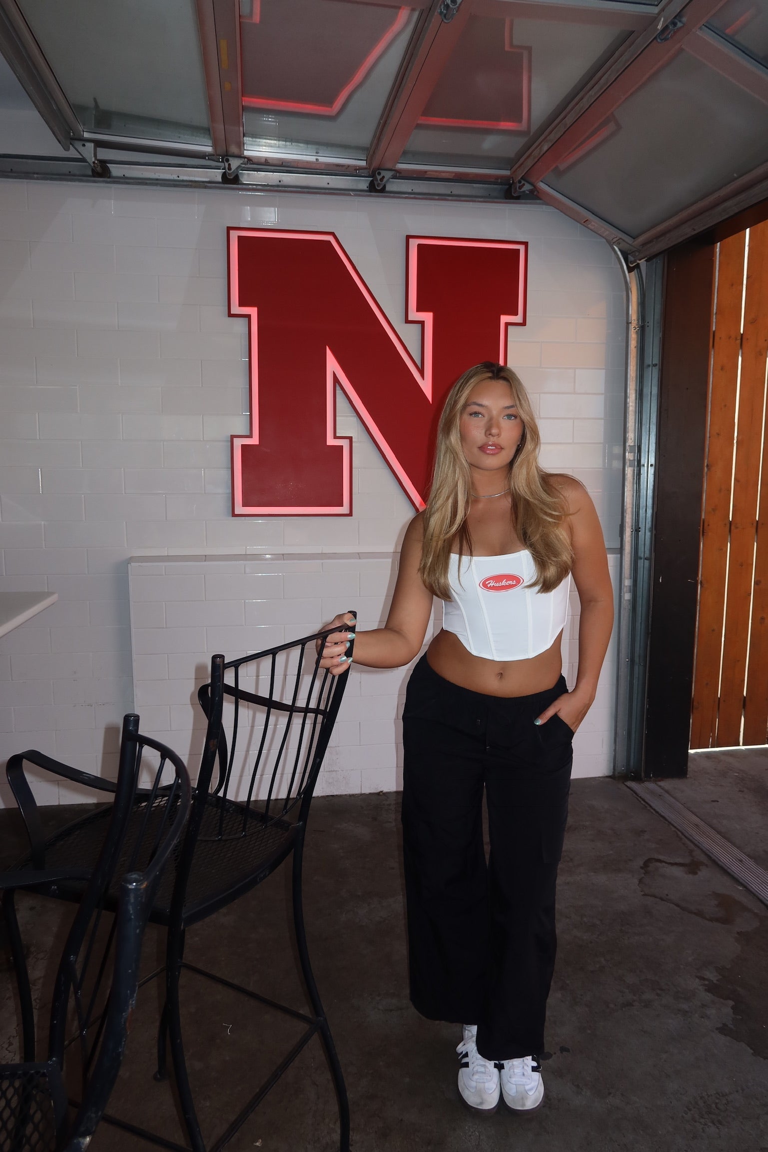 Huskers Strapless Corset