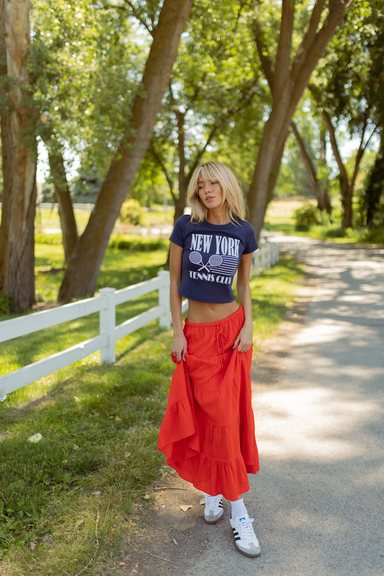 Renae Tiered Maxi Skirt