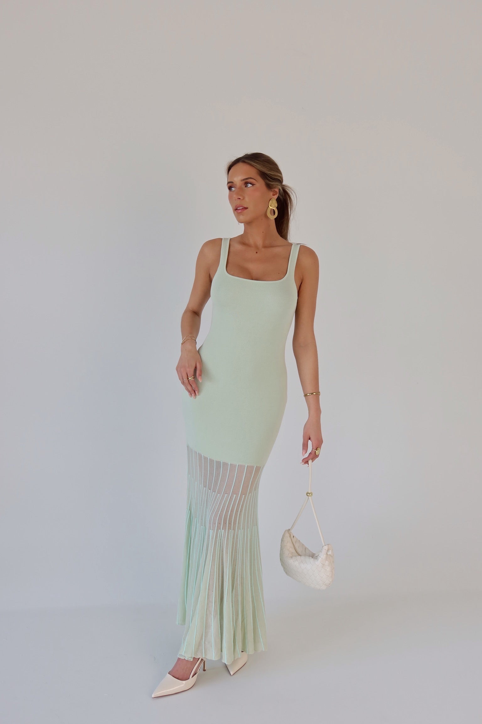 Kendall Mint Maxi Dress