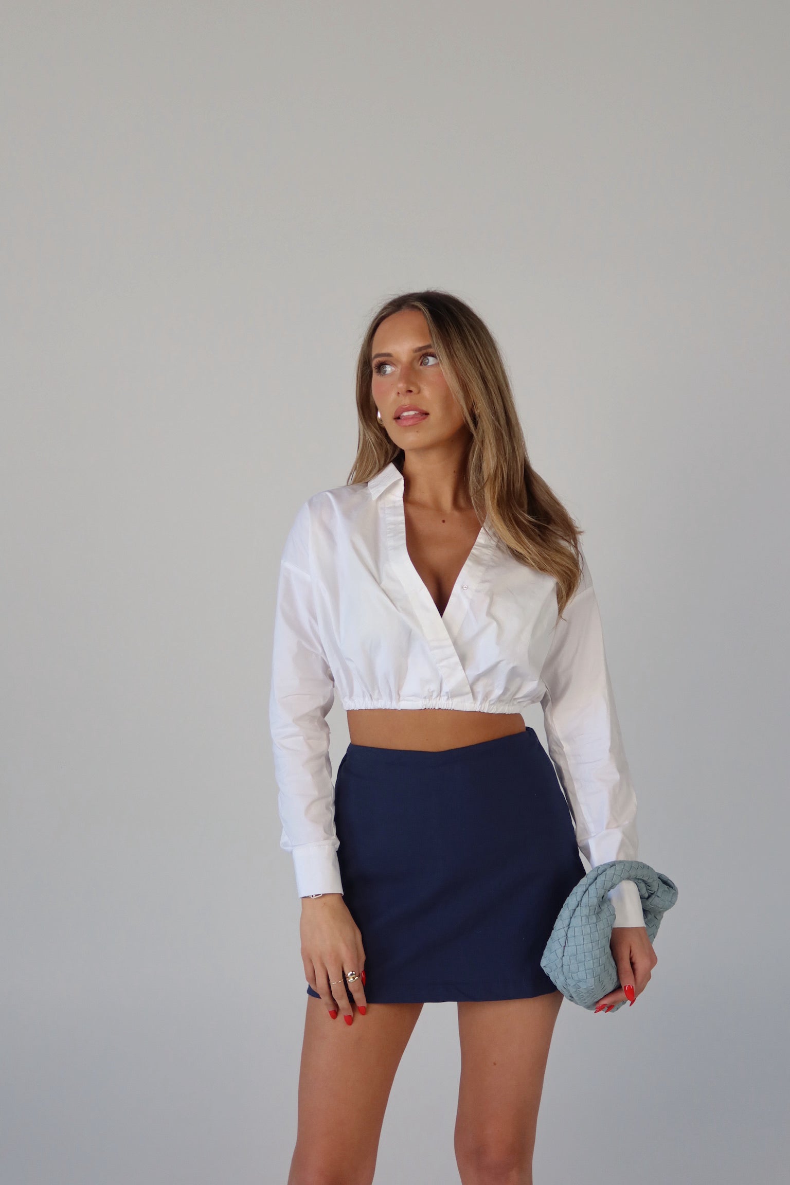 Zaria Collared Top