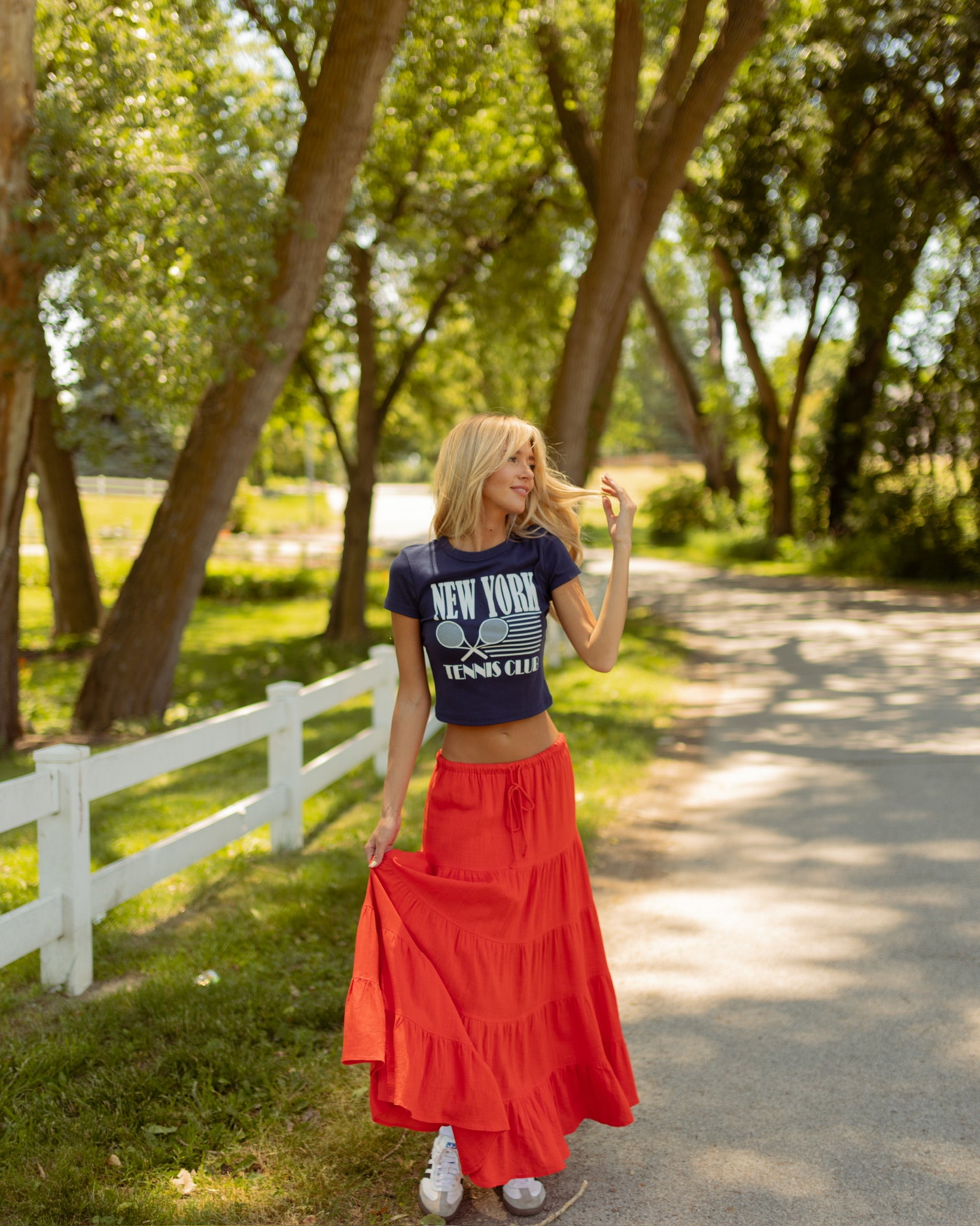 Renae Tiered Maxi Skirt