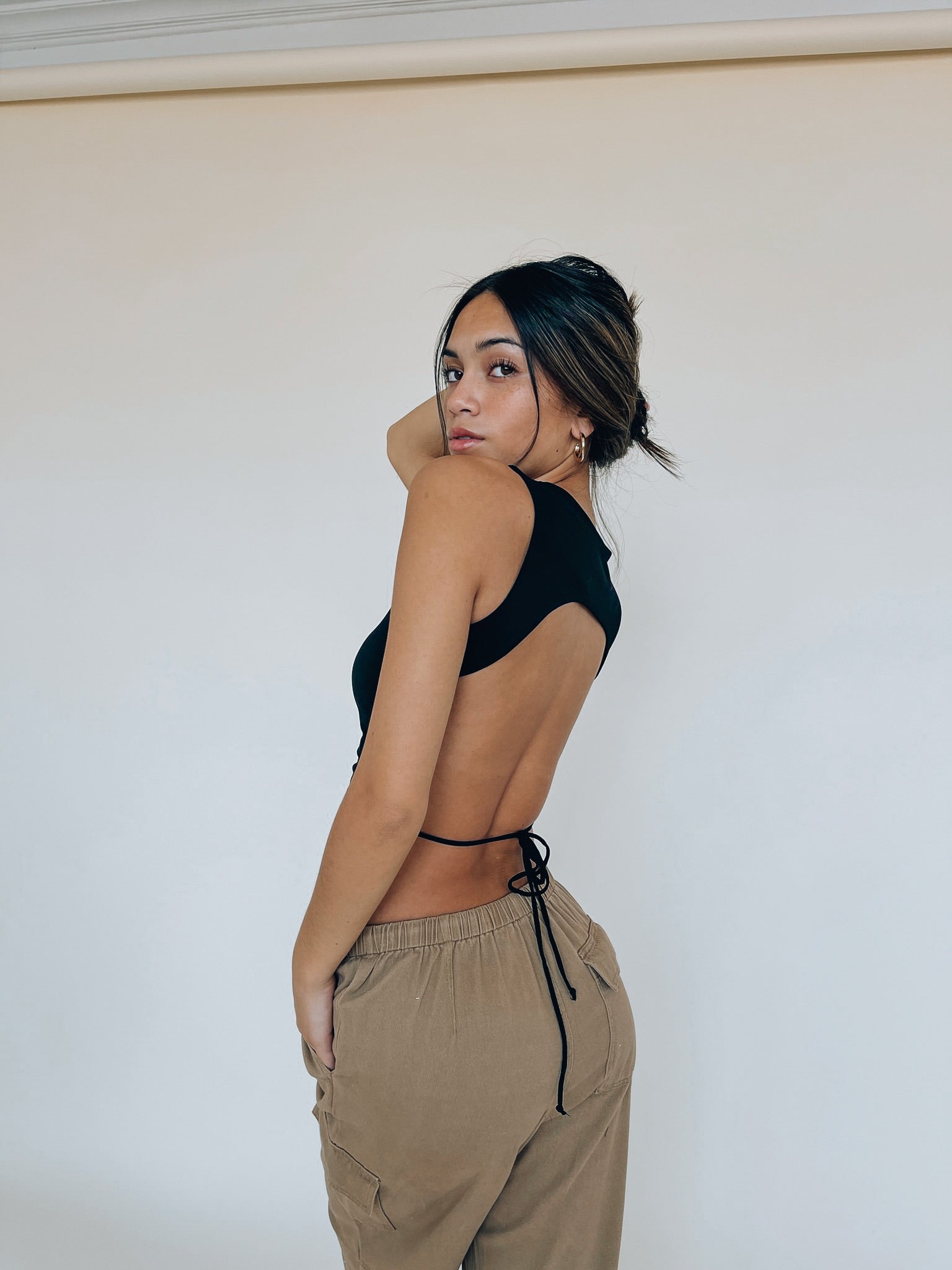 Rorie Tie Open Back Top