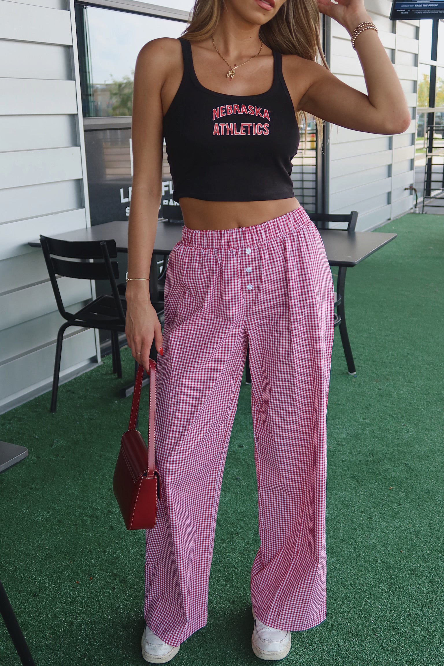 Nebraska Athletics Tailgate Tank in Black