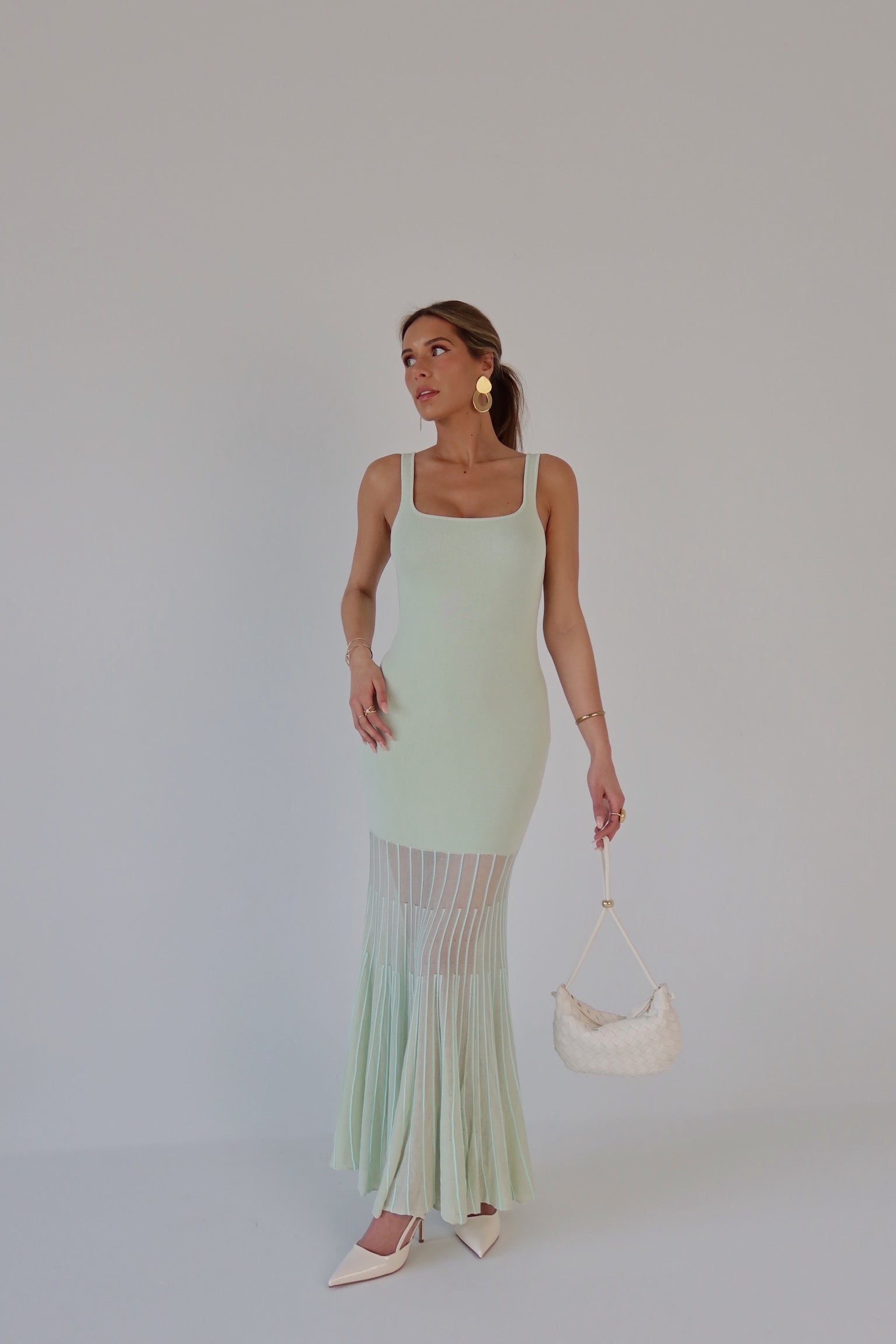 Kendall Mint Maxi Dress