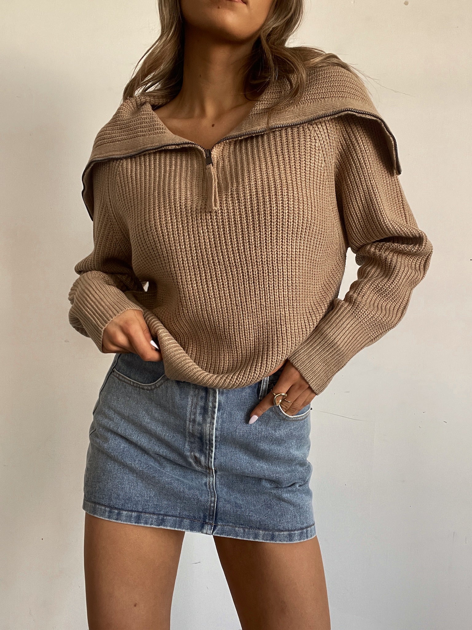 Jamison Denim Mini Skirt