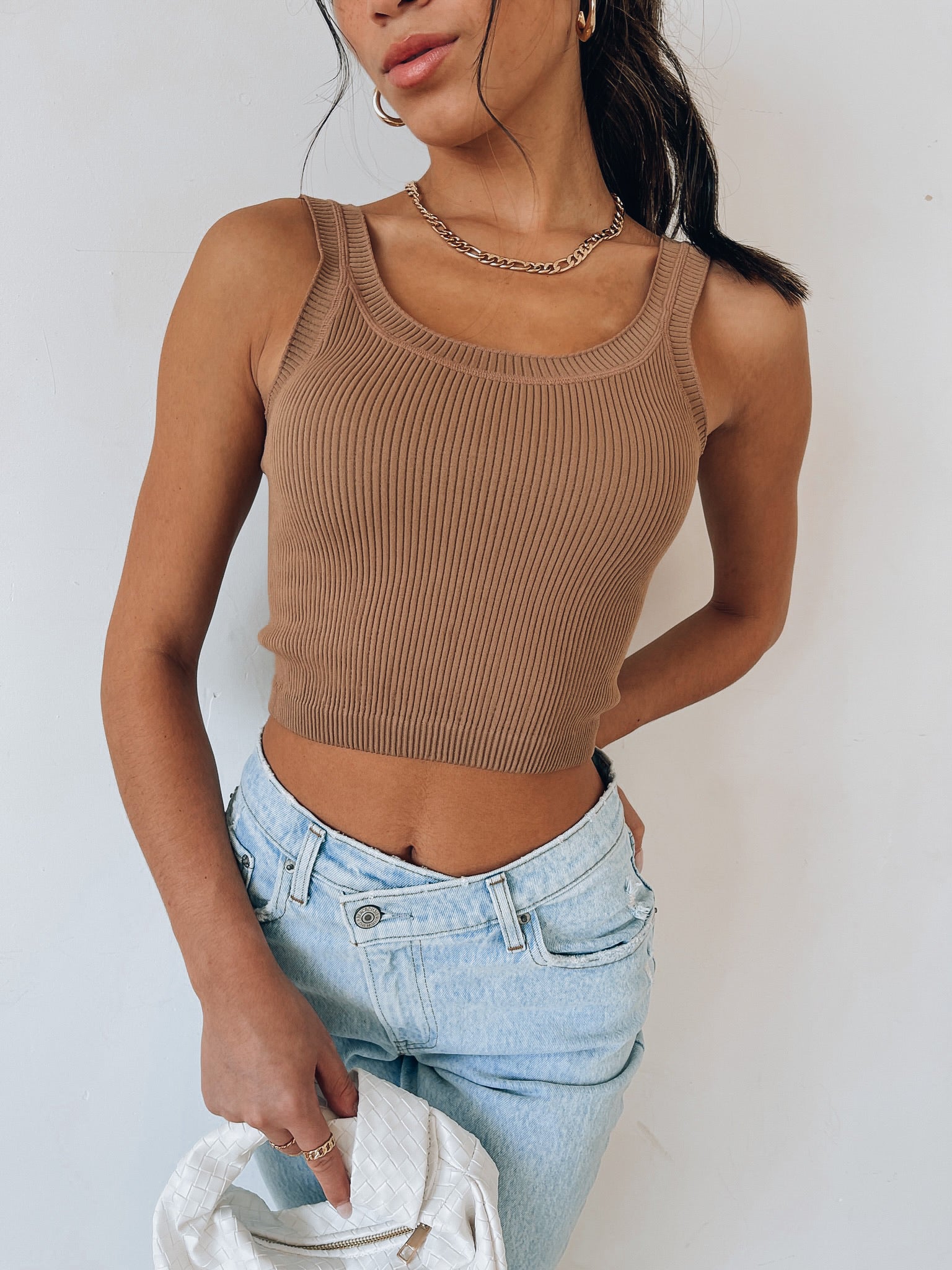 SALE :Milly Ribbed Seamless Tank