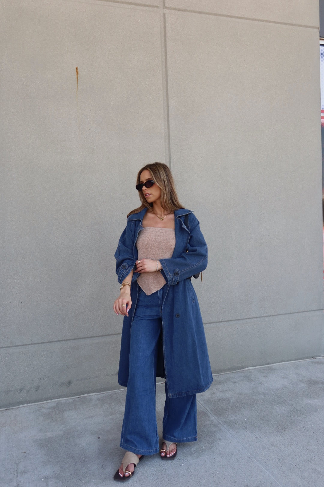 Indie Denim Trench