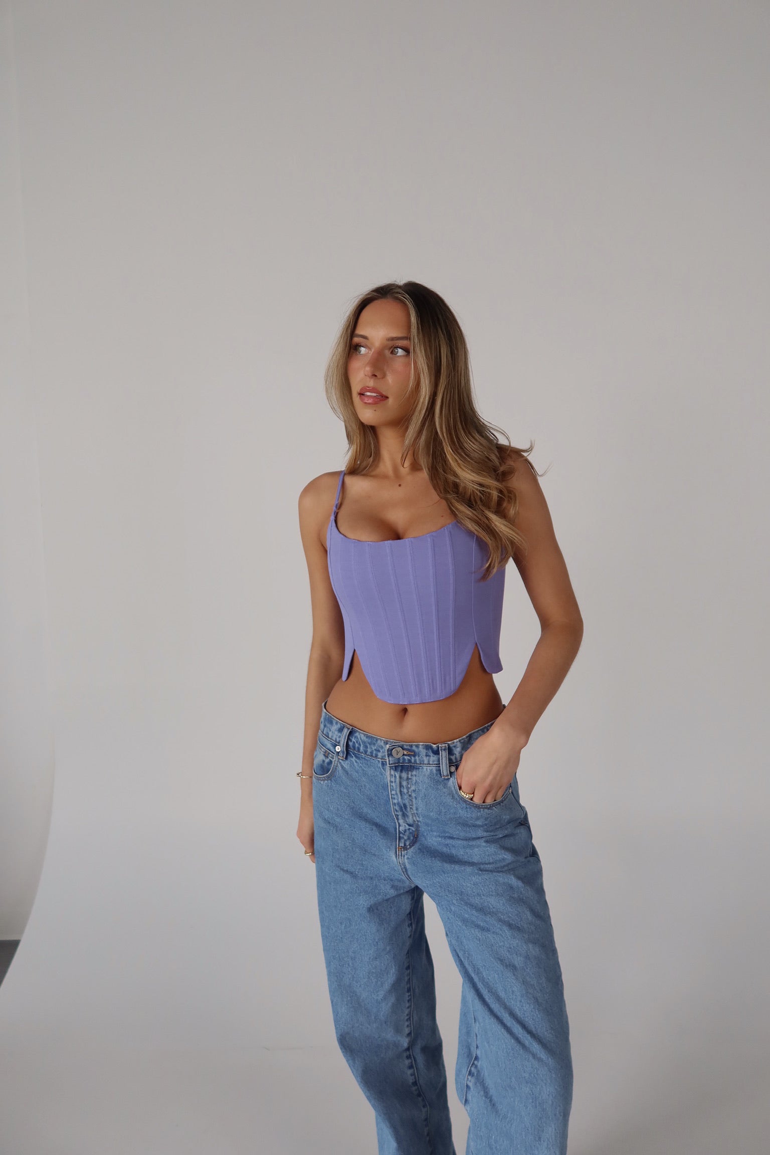 SALE  :Lena Corset Top