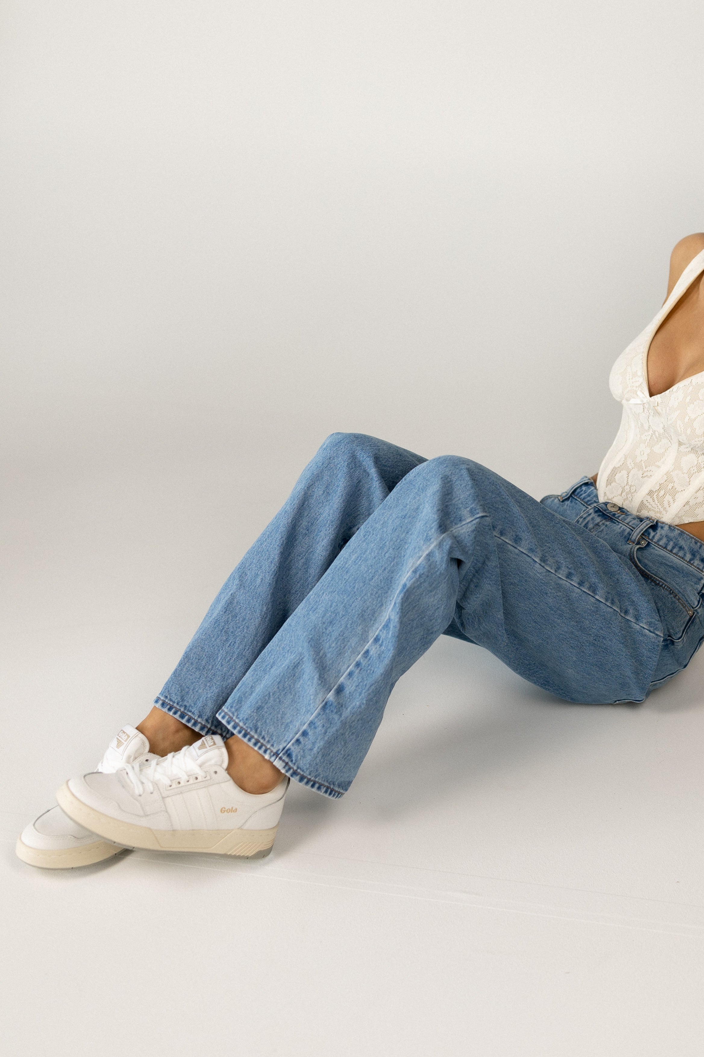GOLA: Women's Challenge Sneaker In White