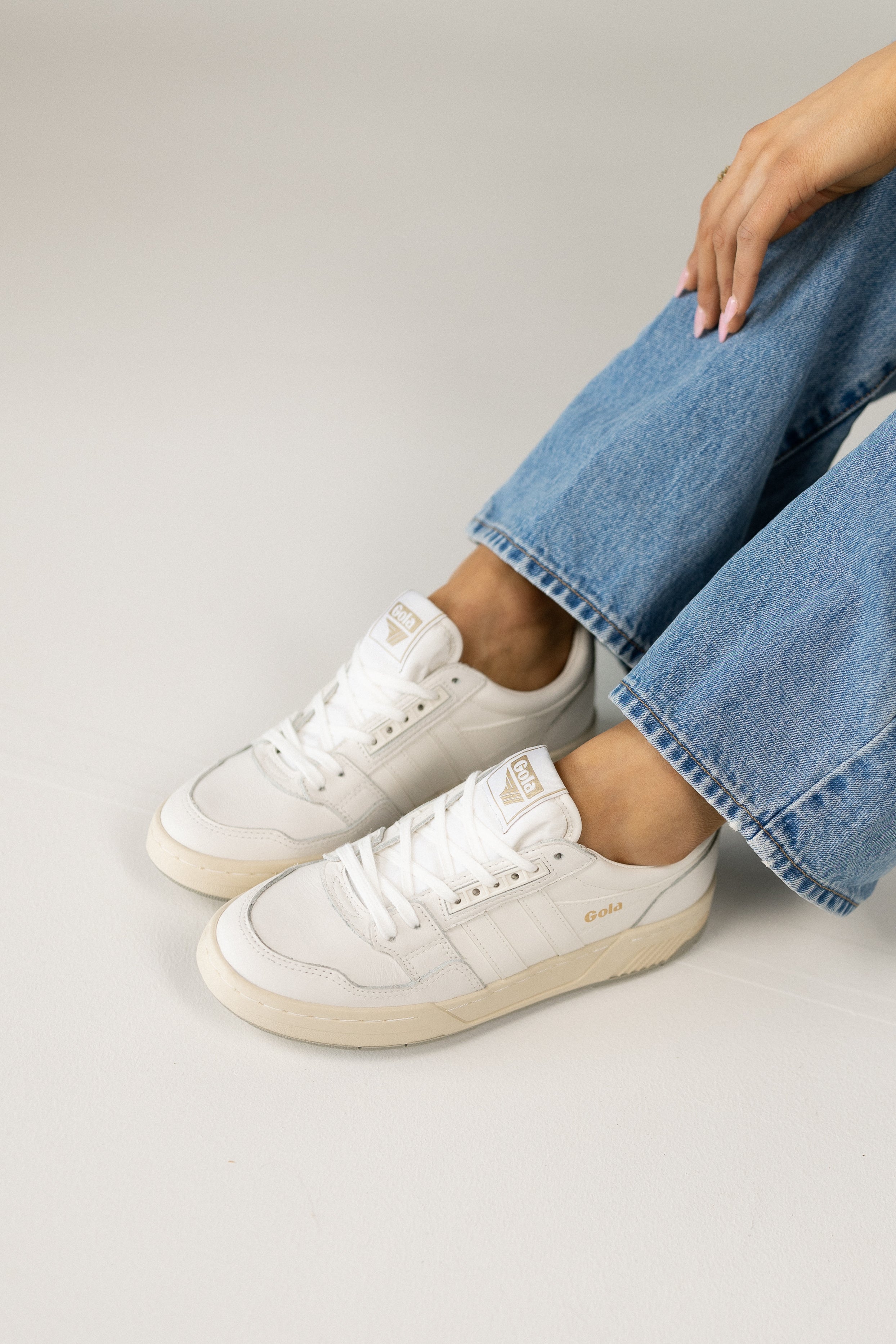 GOLA: Women's Challenge Sneaker In White