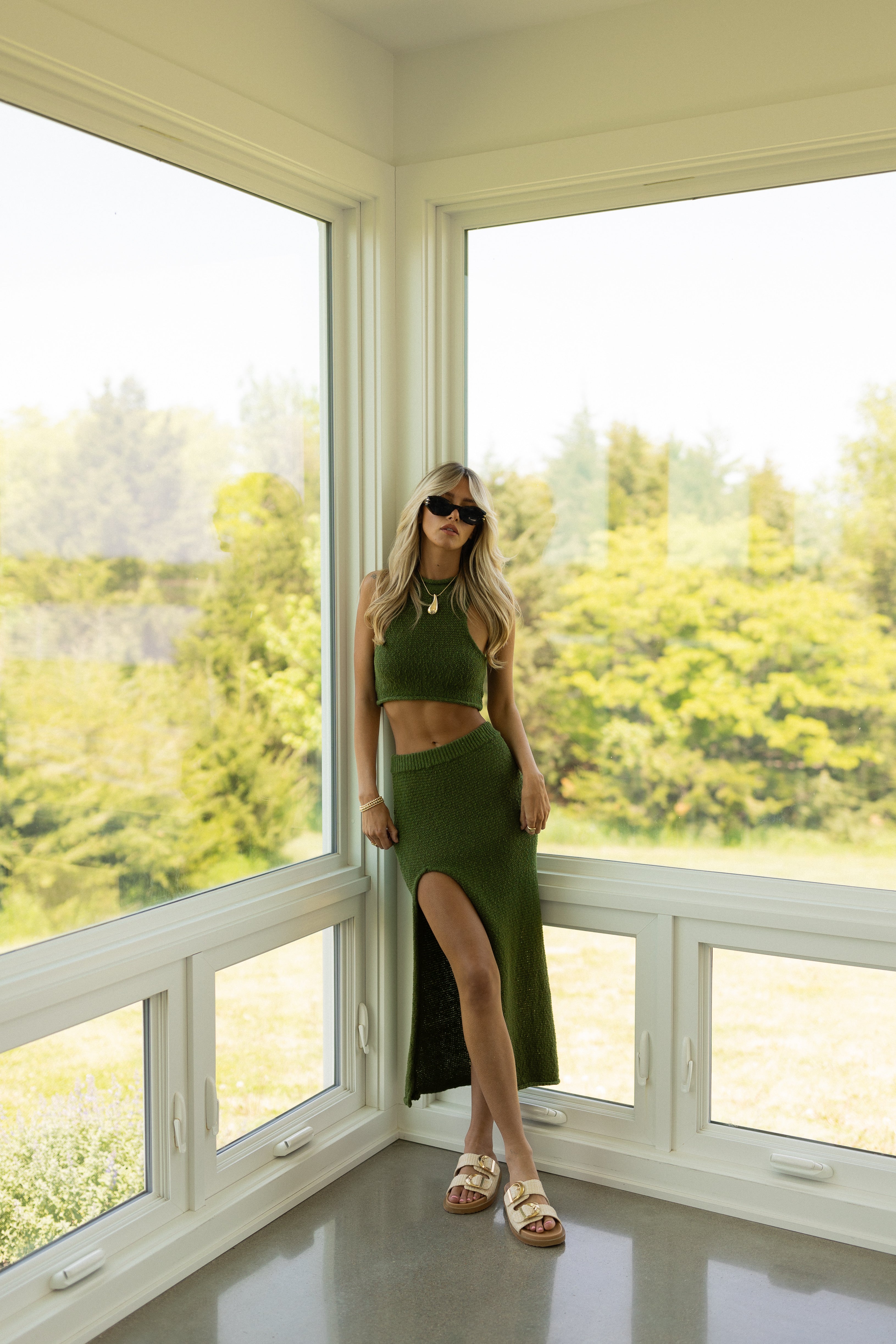 Gwen Knit Crop Tank
