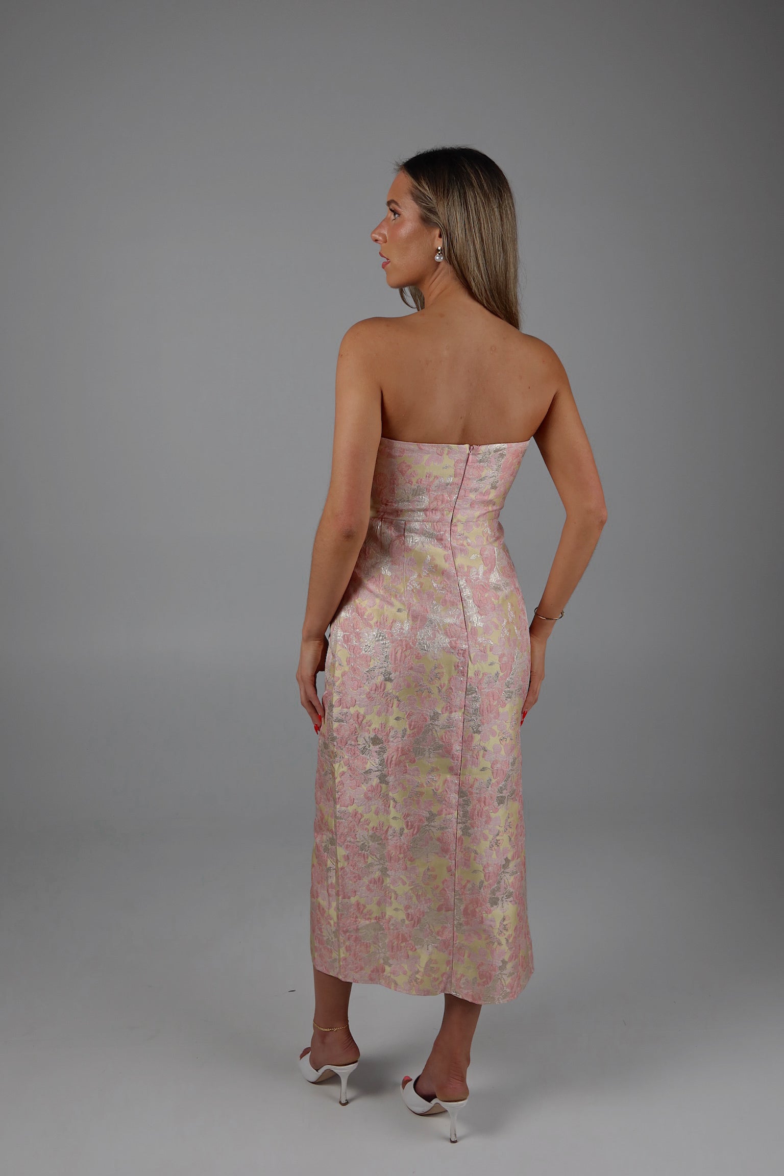 Ellison Floral Midi Dress