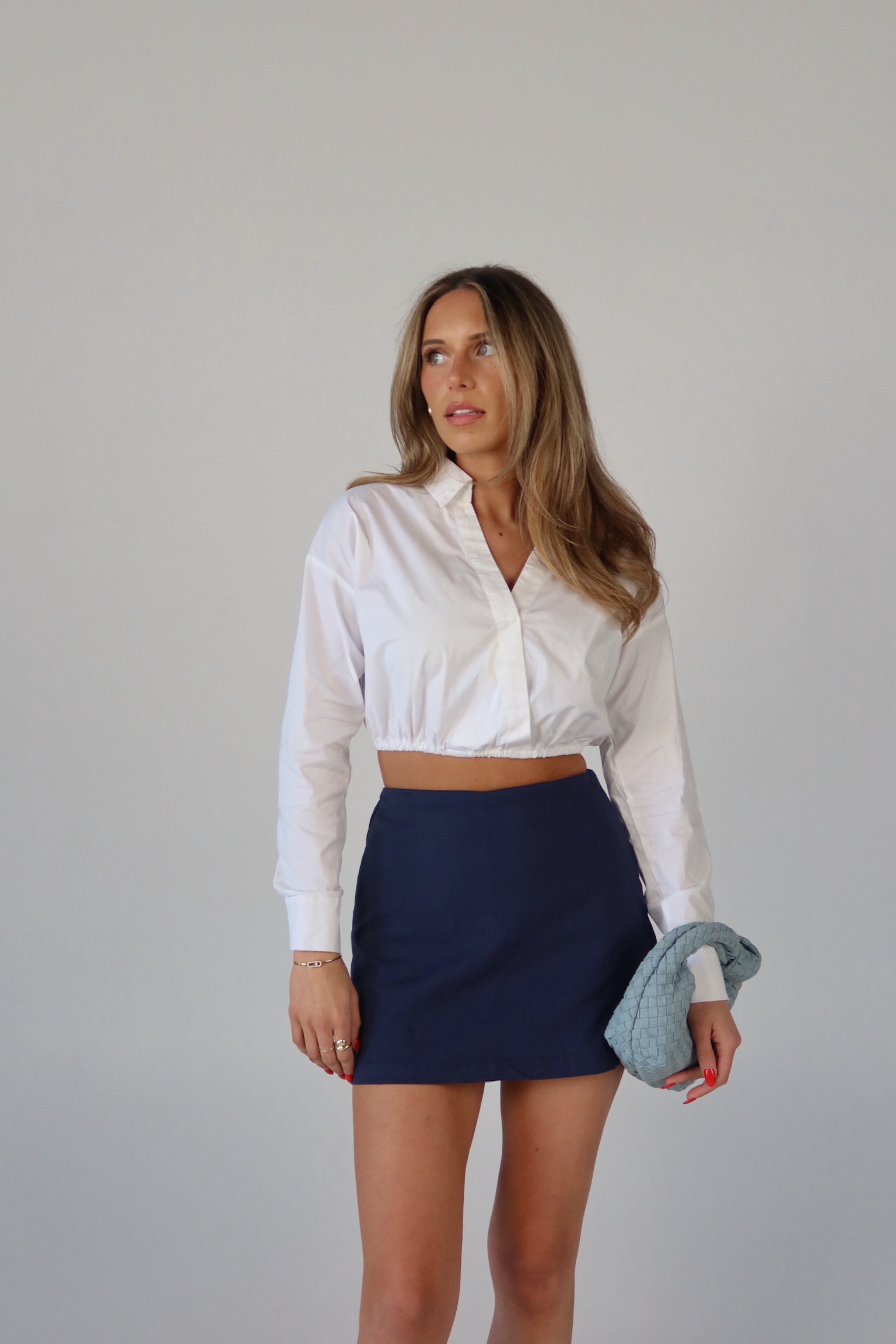 Zaria Collared Top