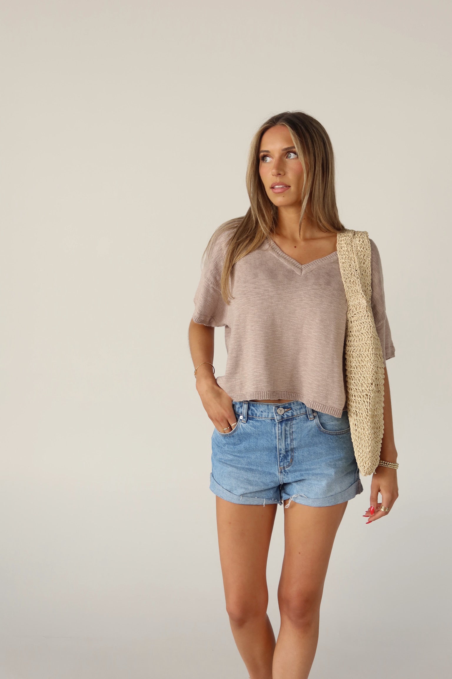 Suttyn Knit Short Sleeve Top