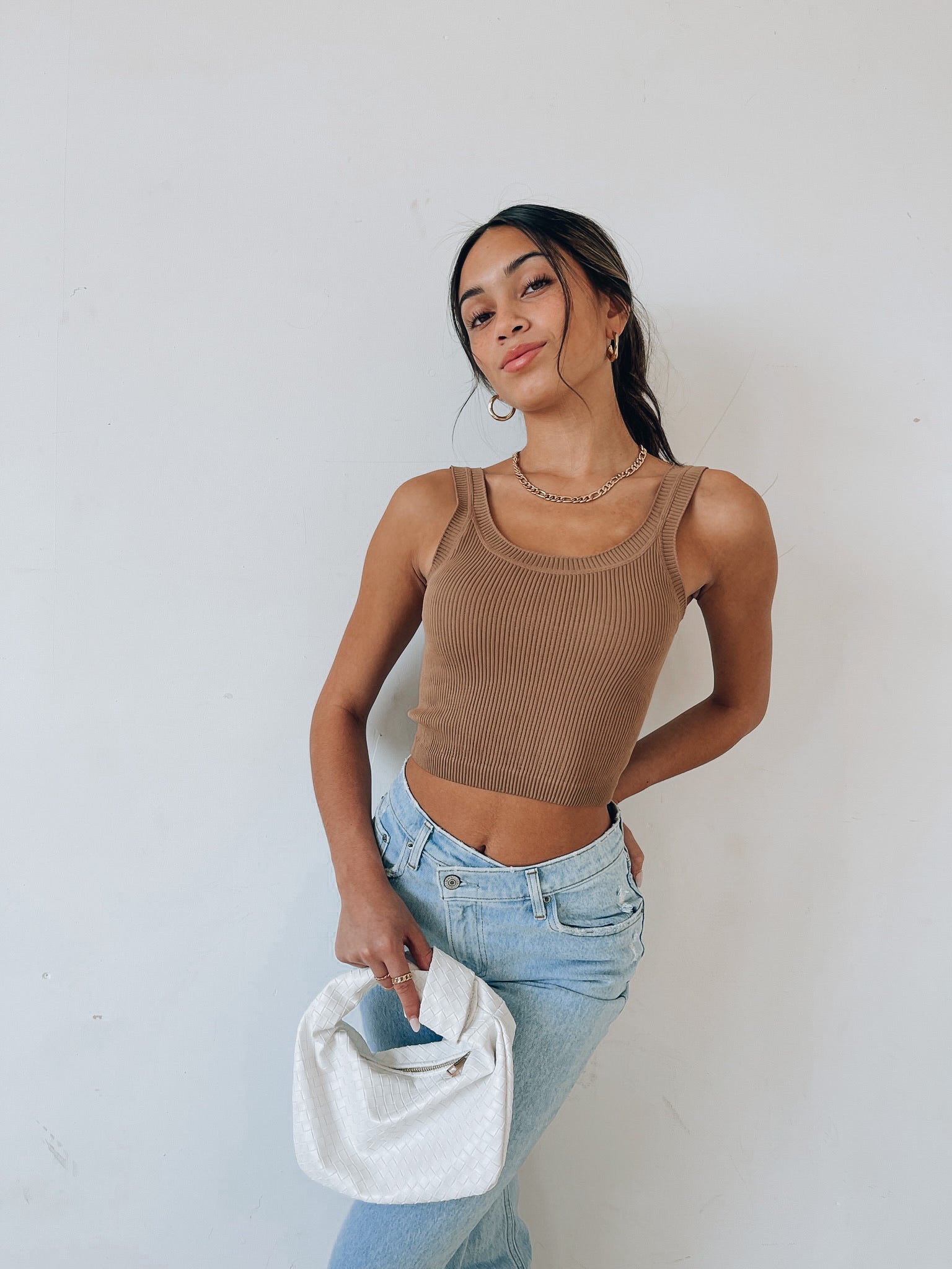 SALE :Milly Ribbed Seamless Tank