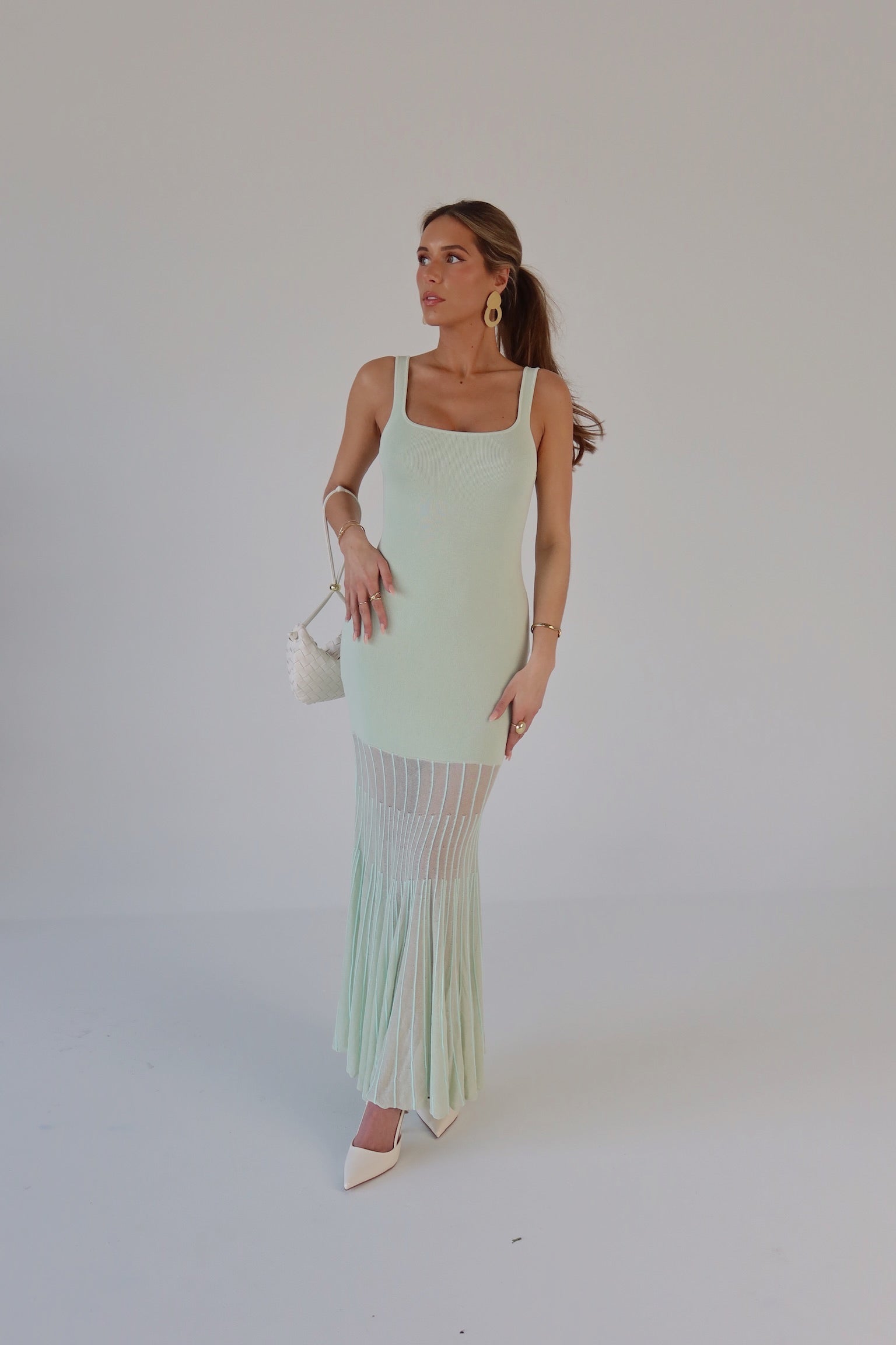 Kendall Mint Maxi Dress