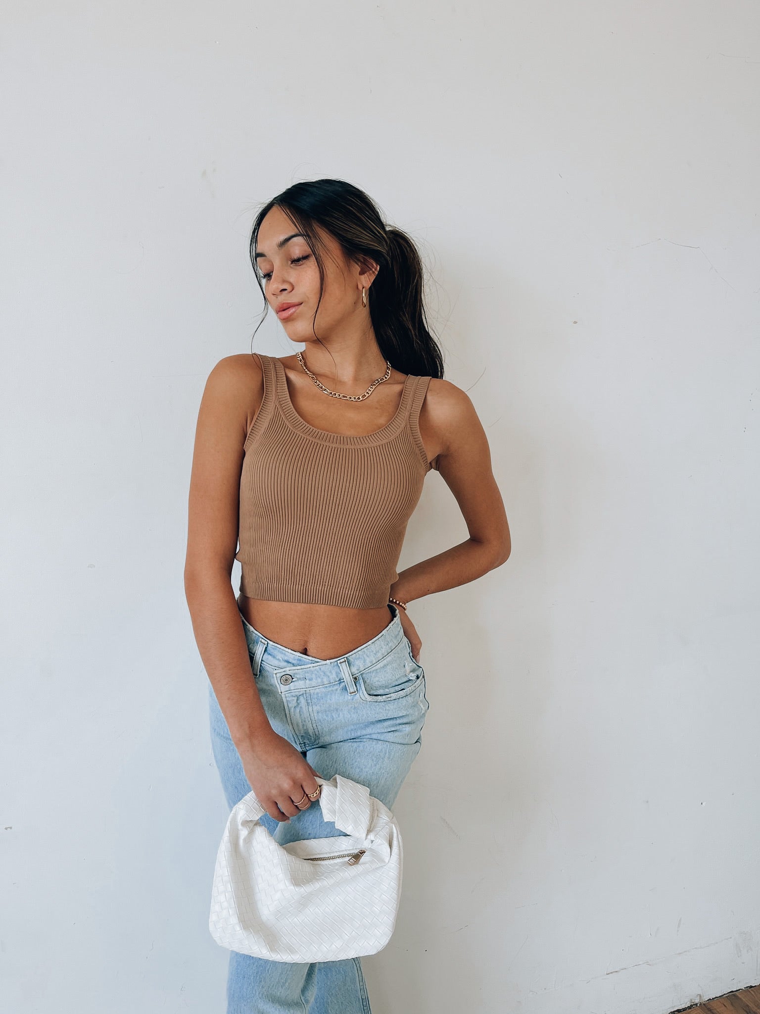 SALE :Milly Ribbed Seamless Tank