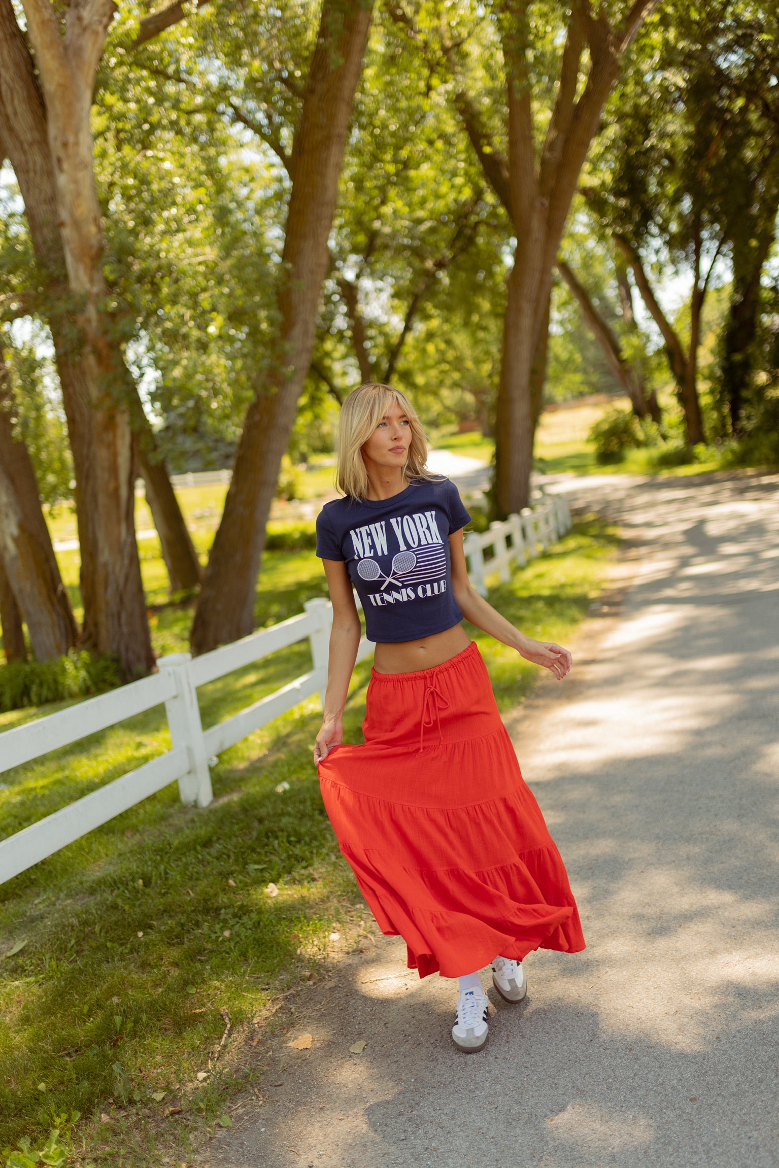 Renae Tiered Maxi Skirt