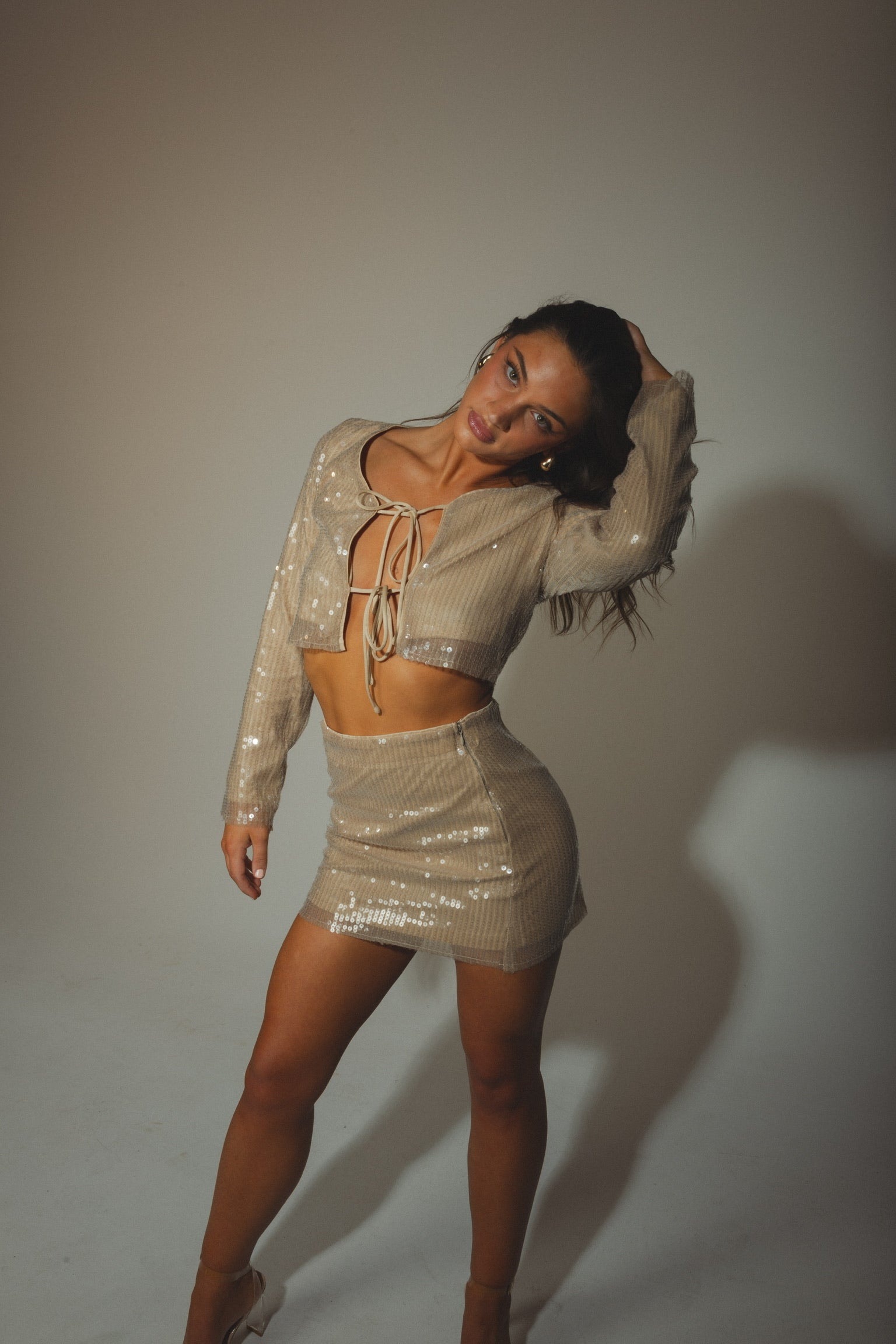 Light Up The Night Sequin Top