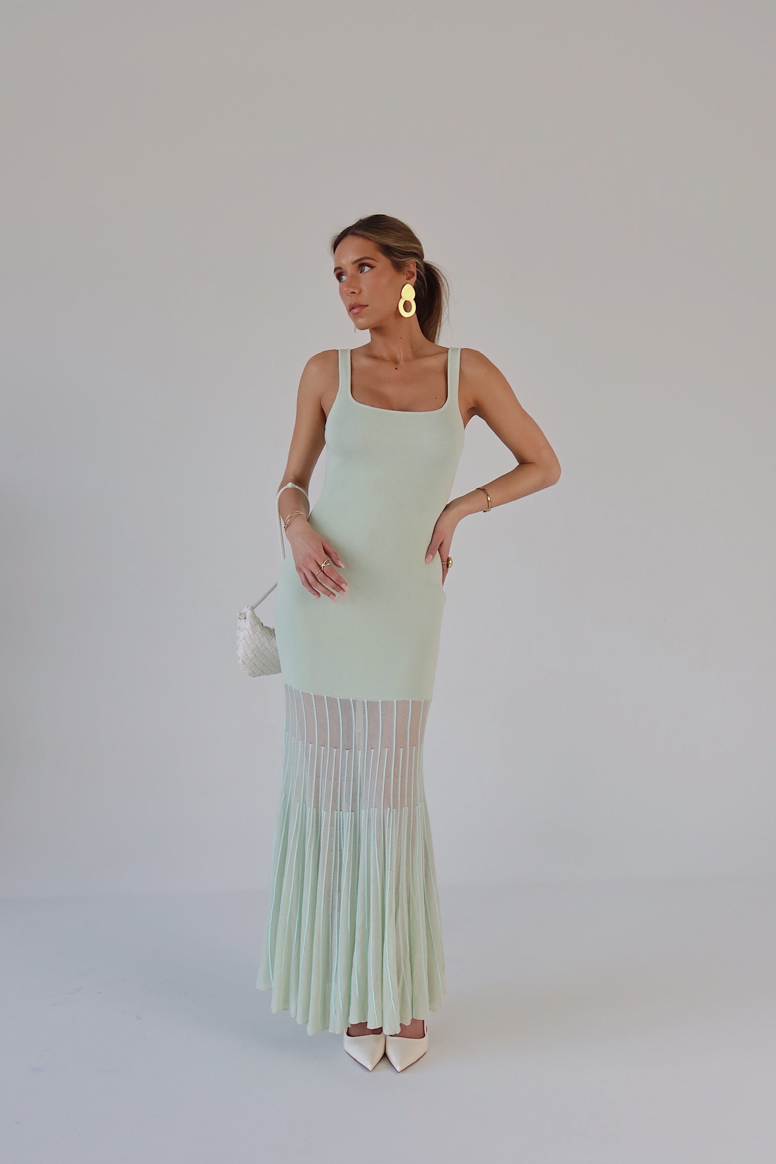 Kendall Mint Maxi Dress