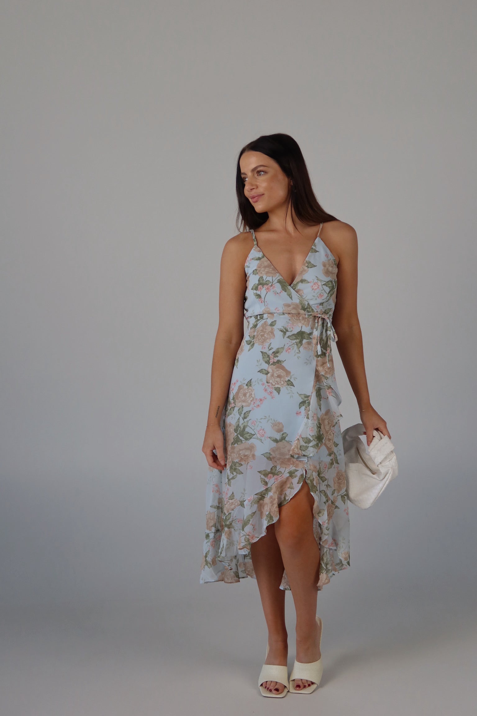 SALE :Celina Floral Midi Dress