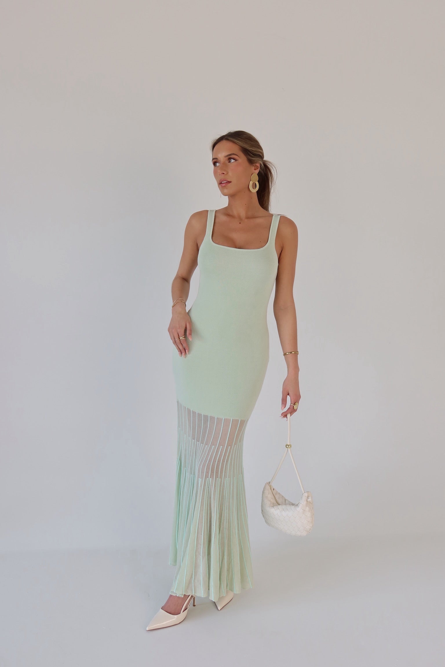 Kendall Mint Maxi Dress