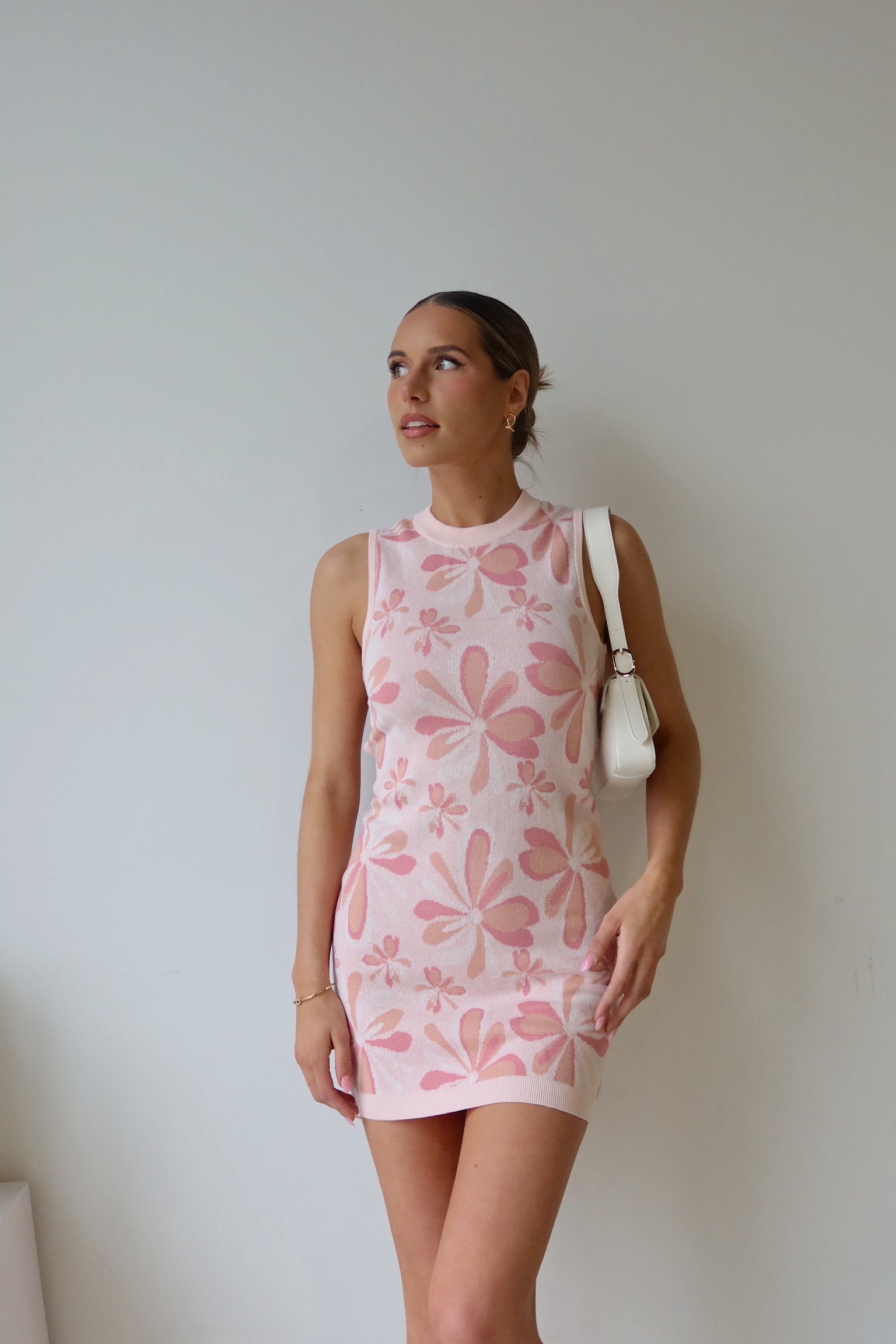 SALE :Rillie Cut Out Floral Dress