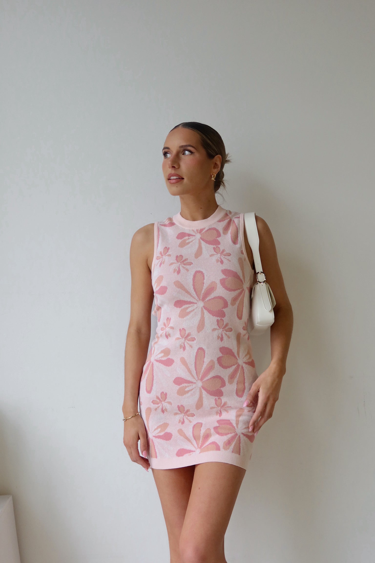 SALE :Rillie Cut Out Floral Dress