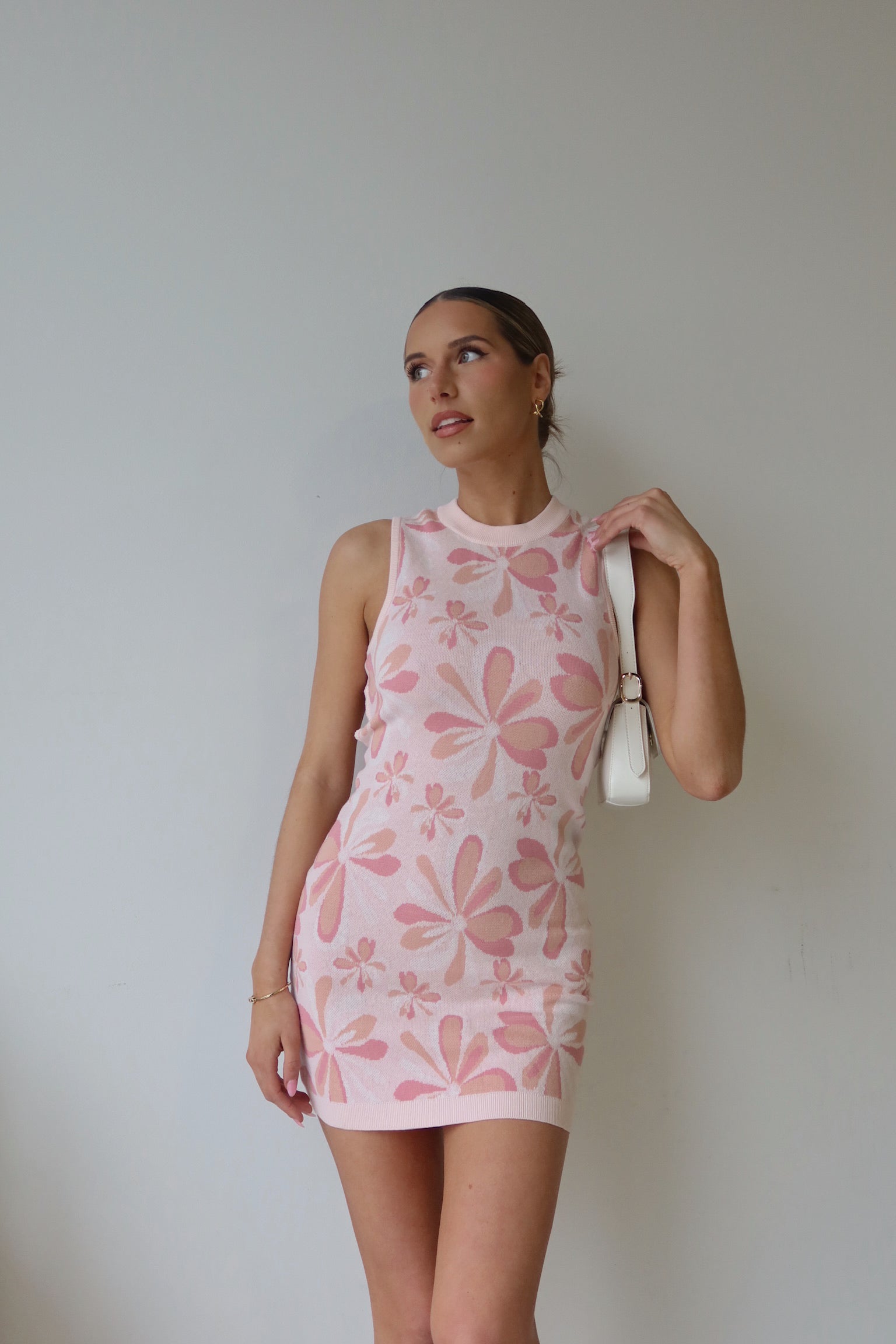 SALE :Rillie Cut Out Floral Dress