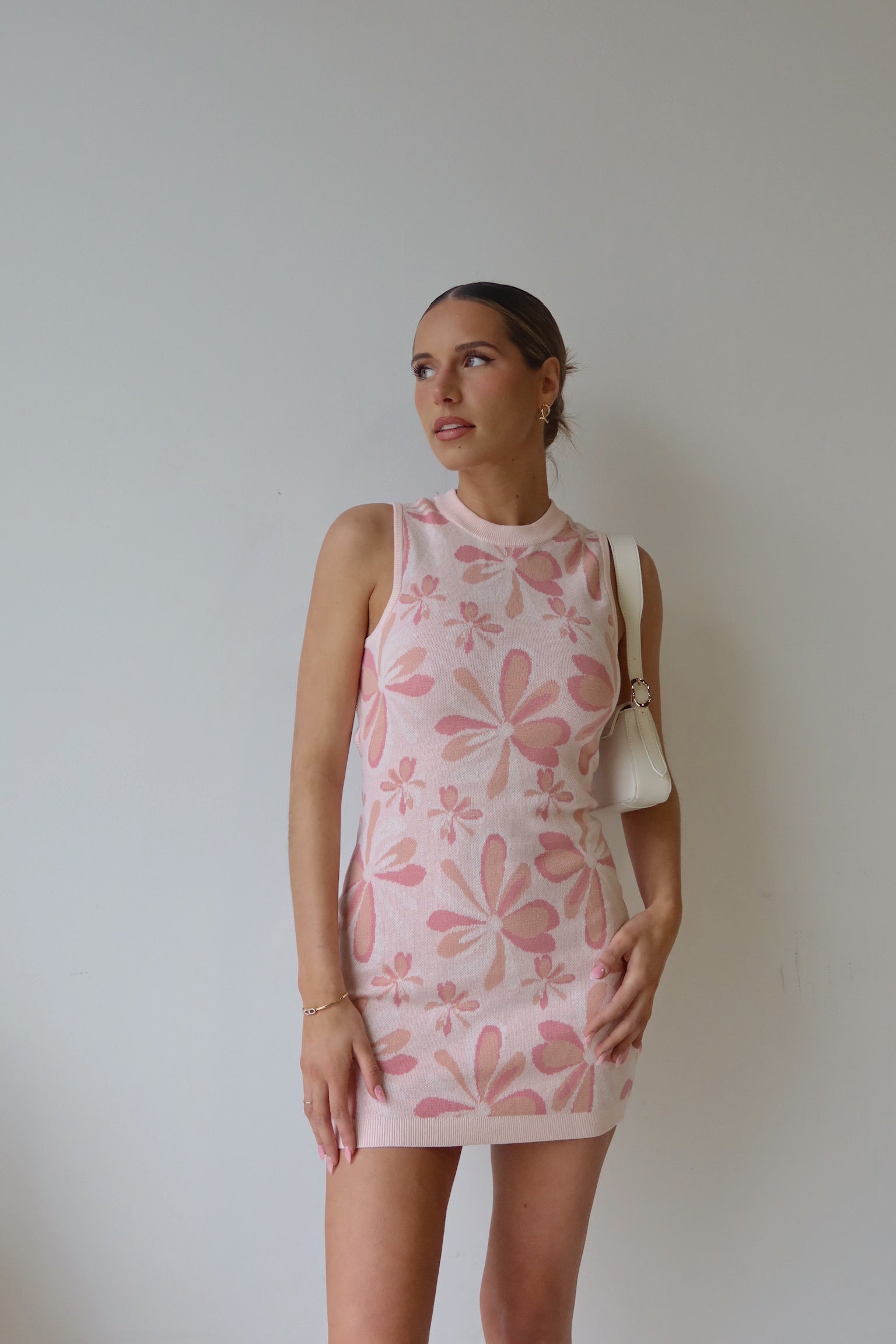 SALE :Rillie Cut Out Floral Dress