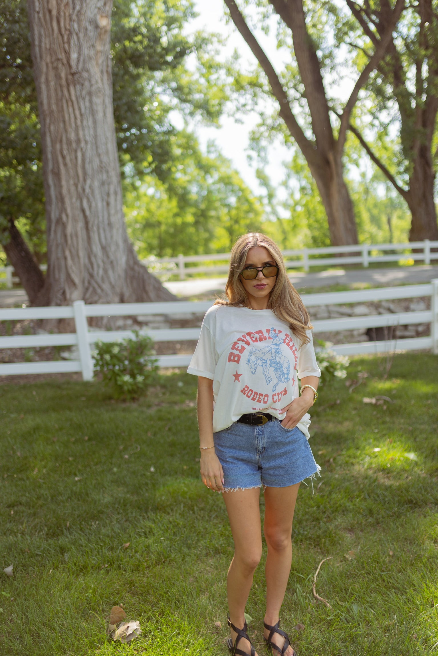 Beverly Hills Rodeo Club Oversized Tee