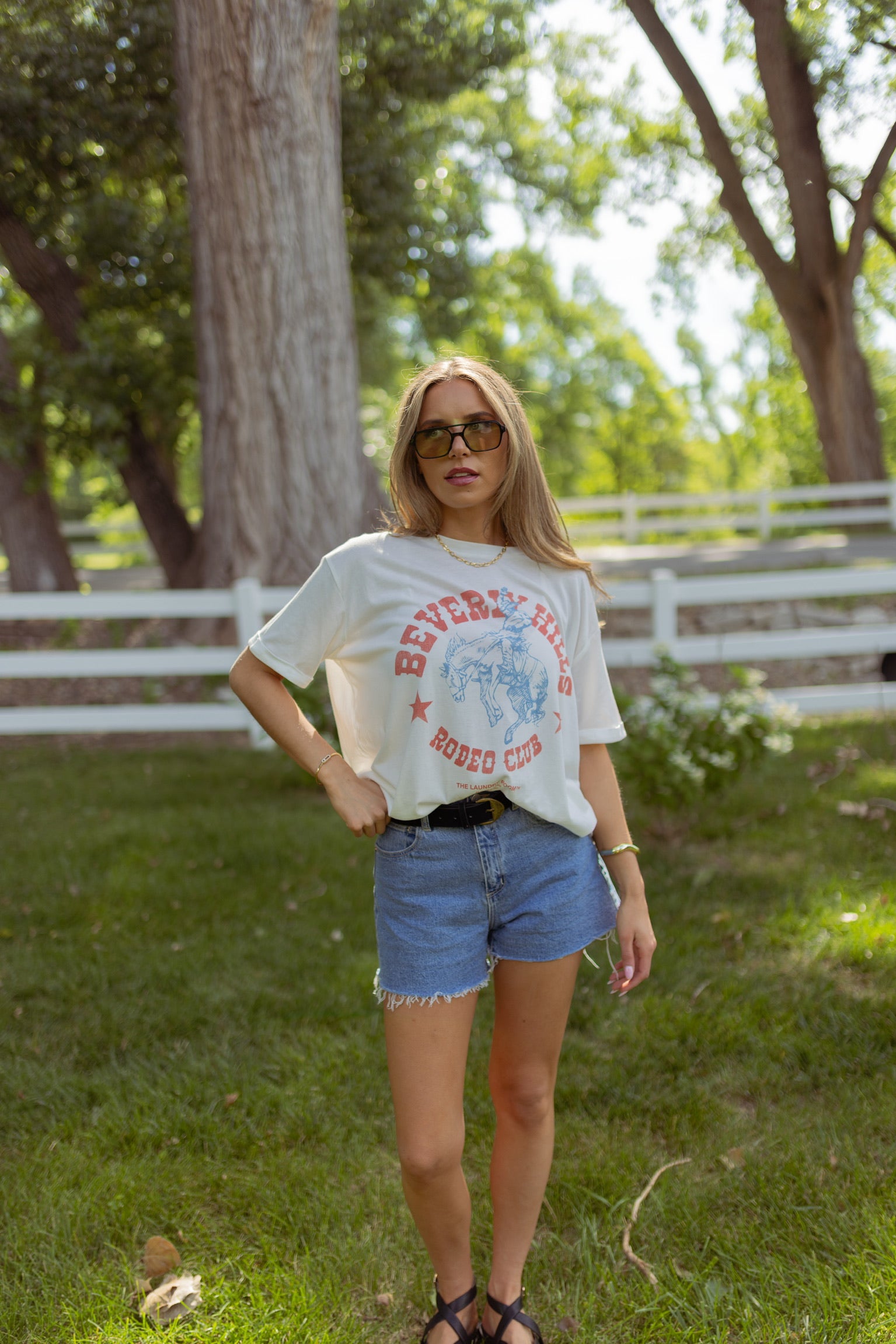 Beverly Hills Rodeo Club Oversized Tee