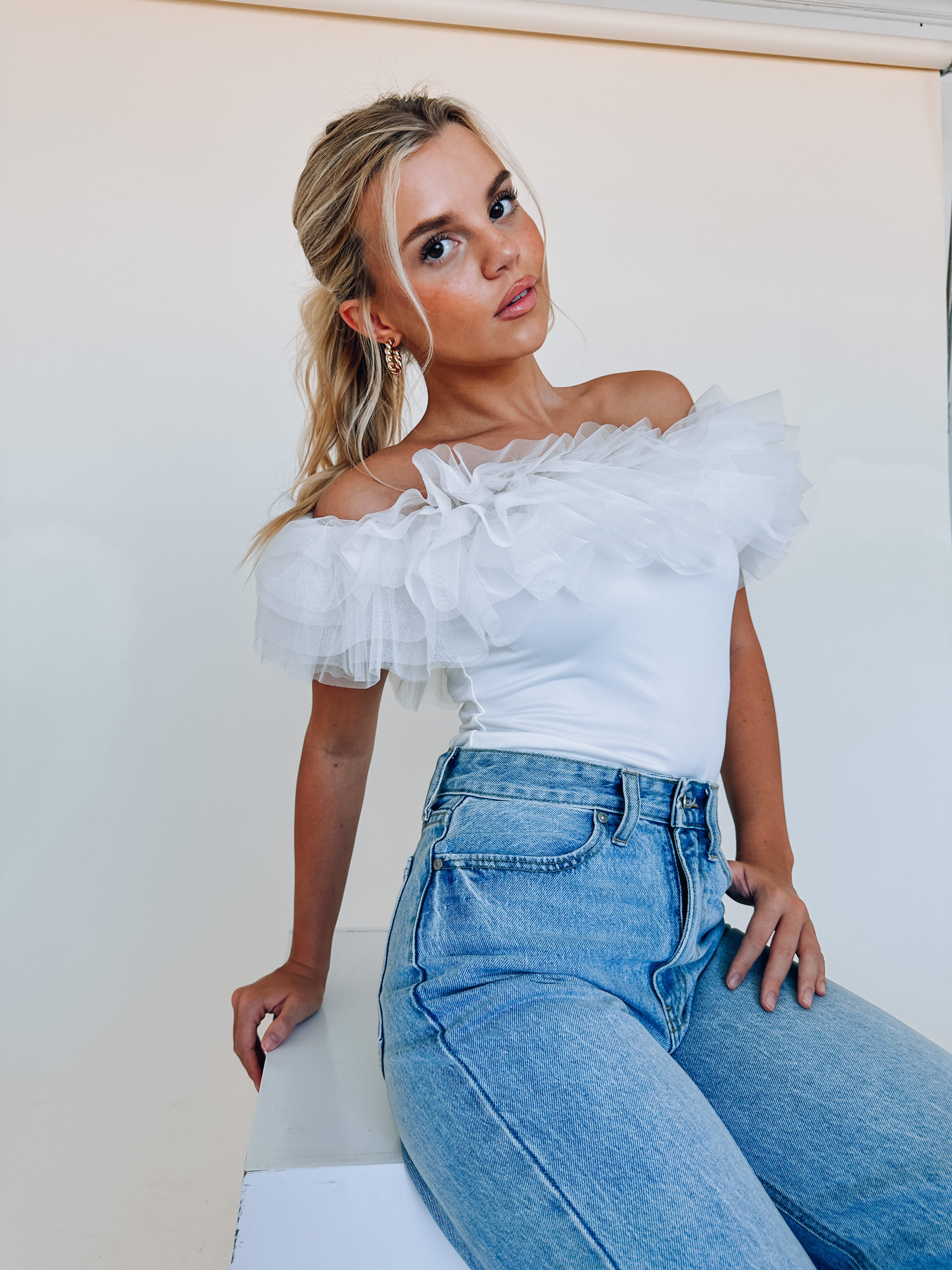 Emilia Ruffle Bodysuit