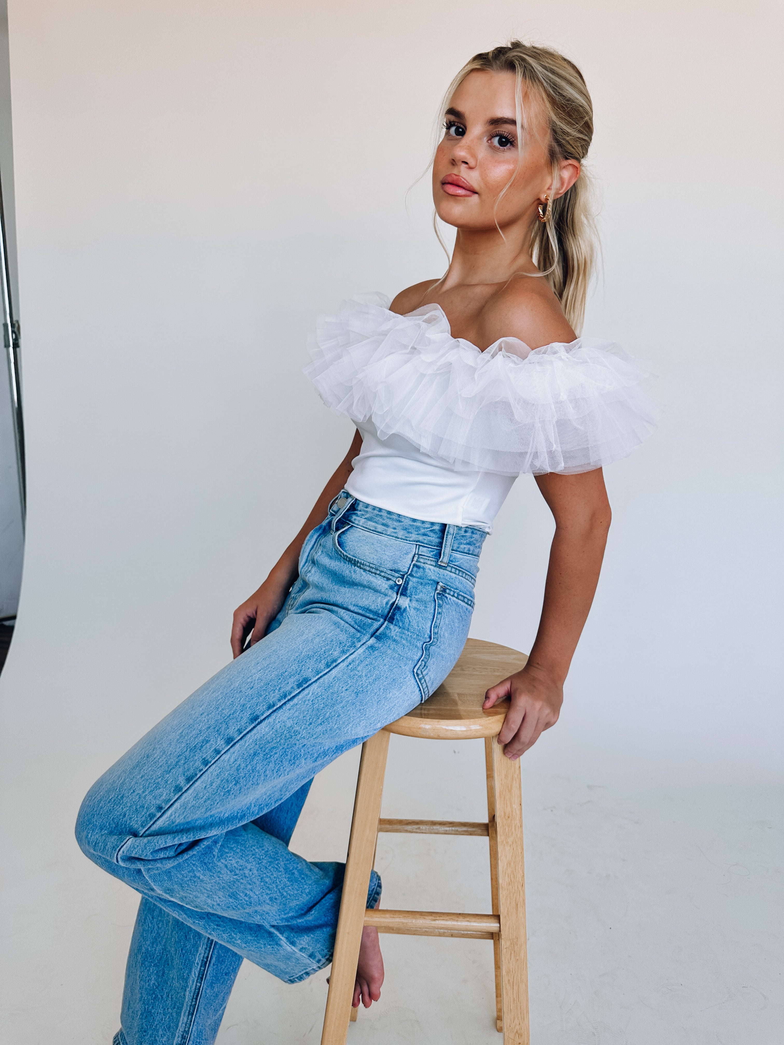 Emilia Ruffle Bodysuit